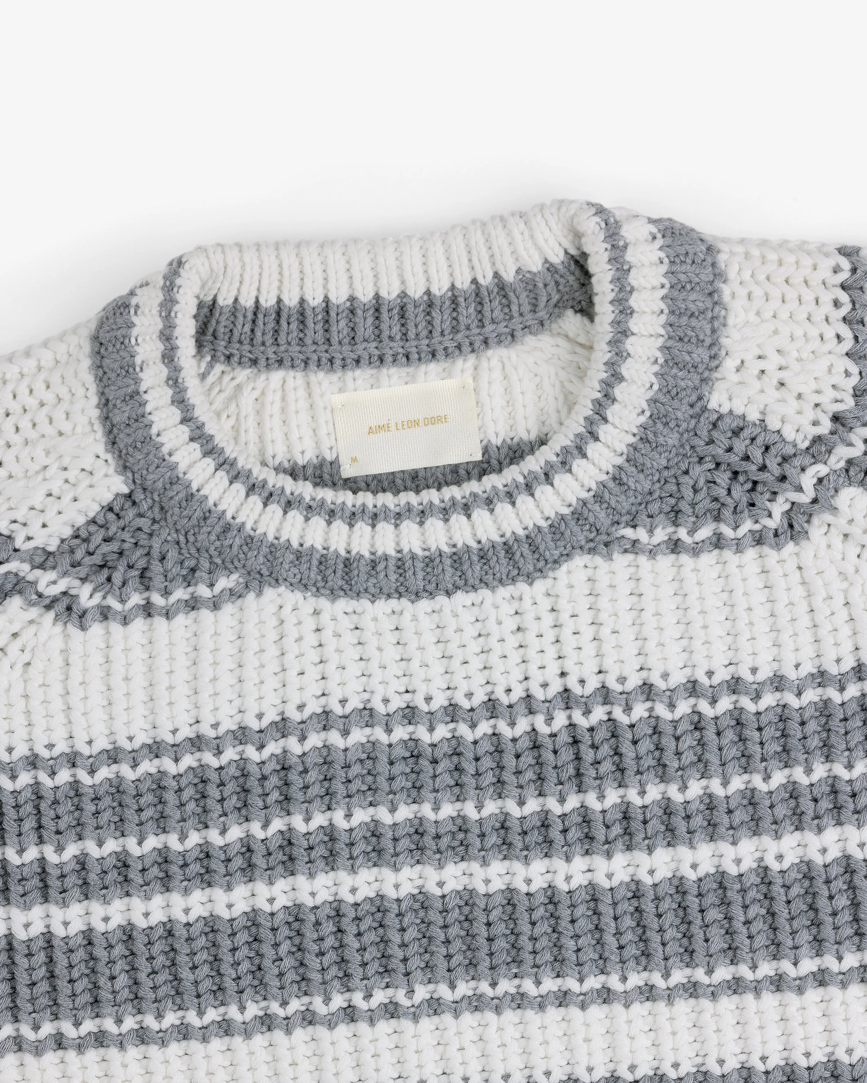 Striped Crewneck Sweater sold by Aime Leon Dore product image thumbnail 4