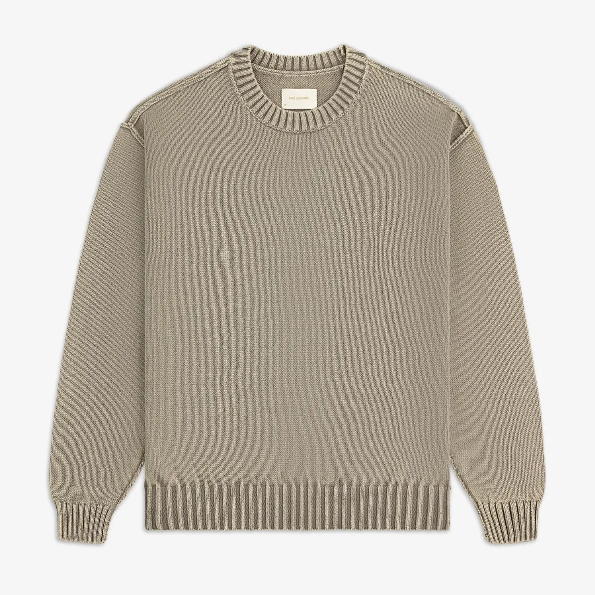 Washed Inside Out Sweater sold by Aime Leon Dore