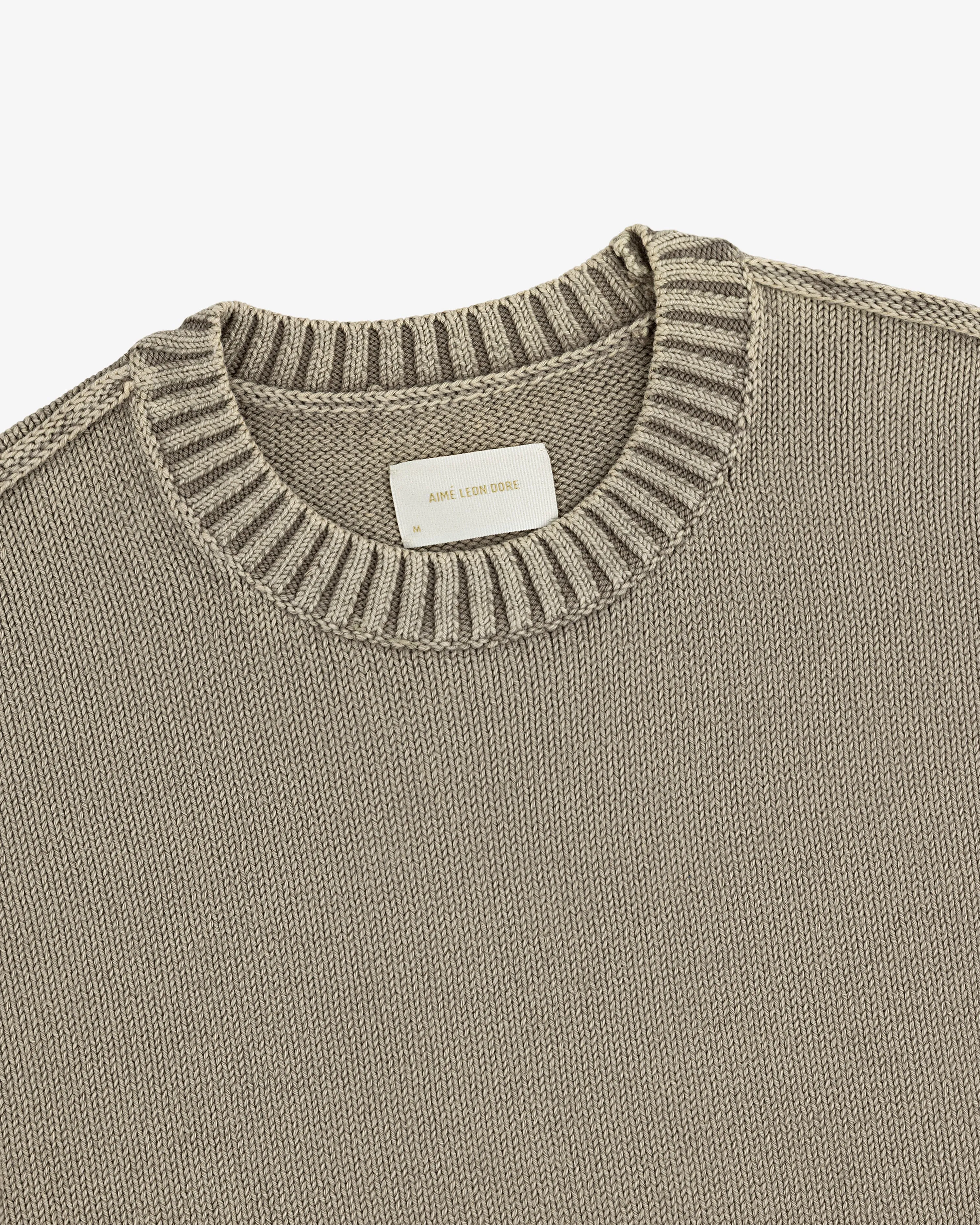 Washed Inside Out Sweater sold by Aime Leon Dore product image thumbnail 3