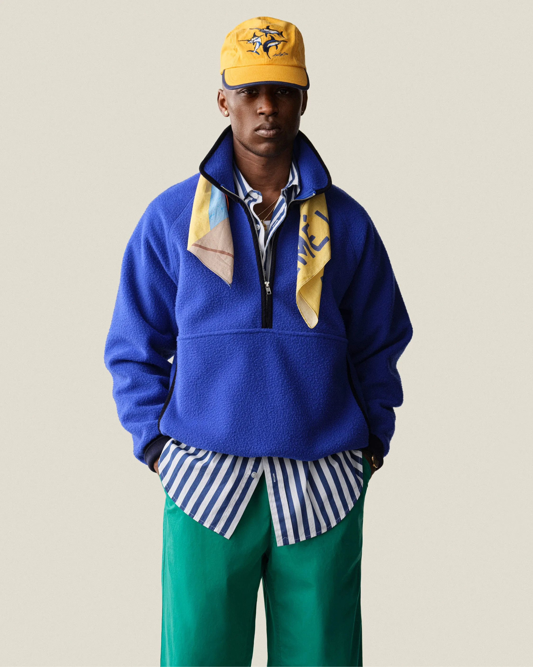 Casentino Crest Half-Zip Pullover sold by Aime Leon Dore product image thumbnail 3
