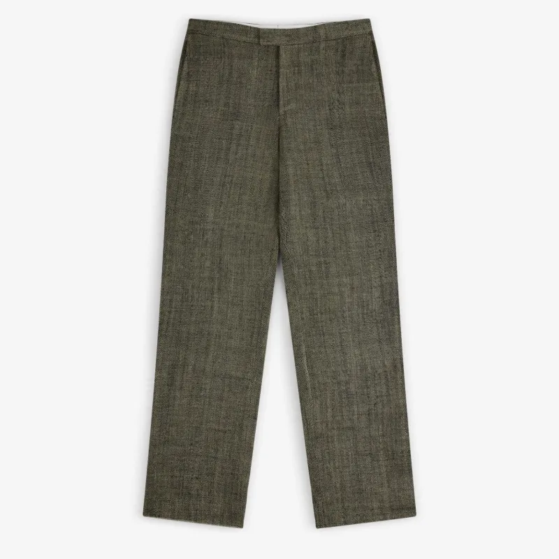 Yarn Dyed Linen Suit Trouser made by Aime Leon Dore