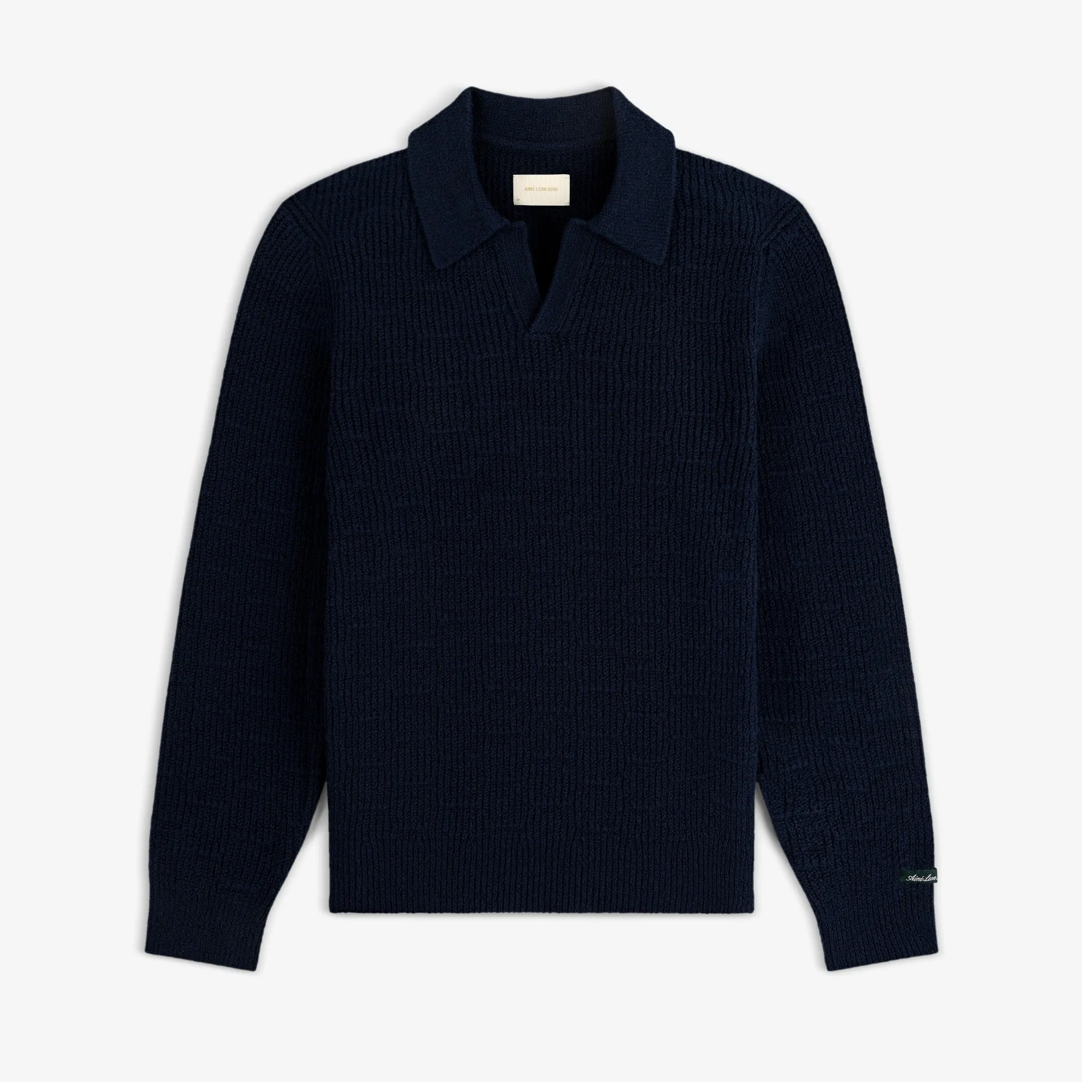 Long-Sleeve Boucle Polo sold by Aime Leon Dore