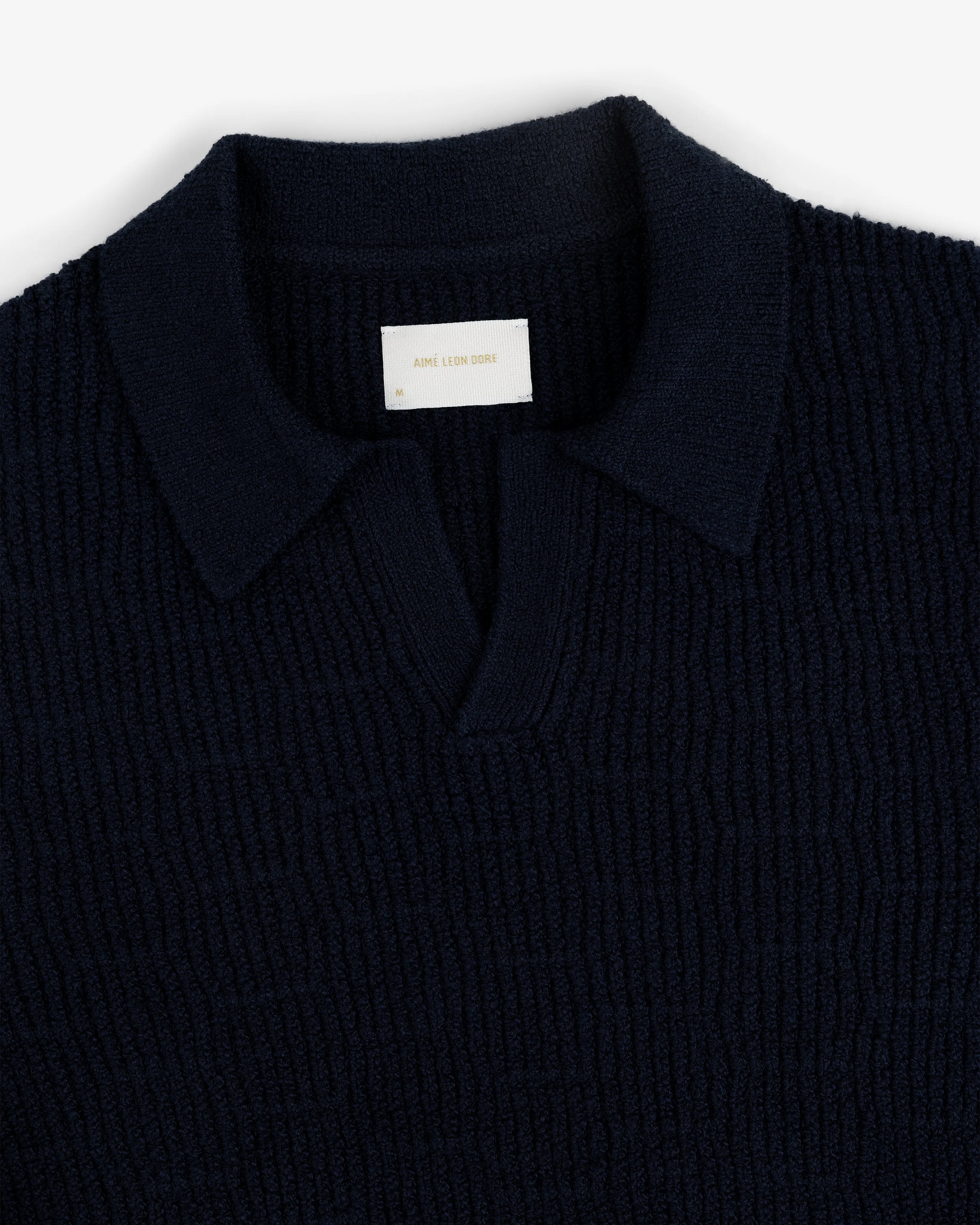 Long-Sleeve Boucle Polo sold by Aime Leon Dore product image thumbnail 3