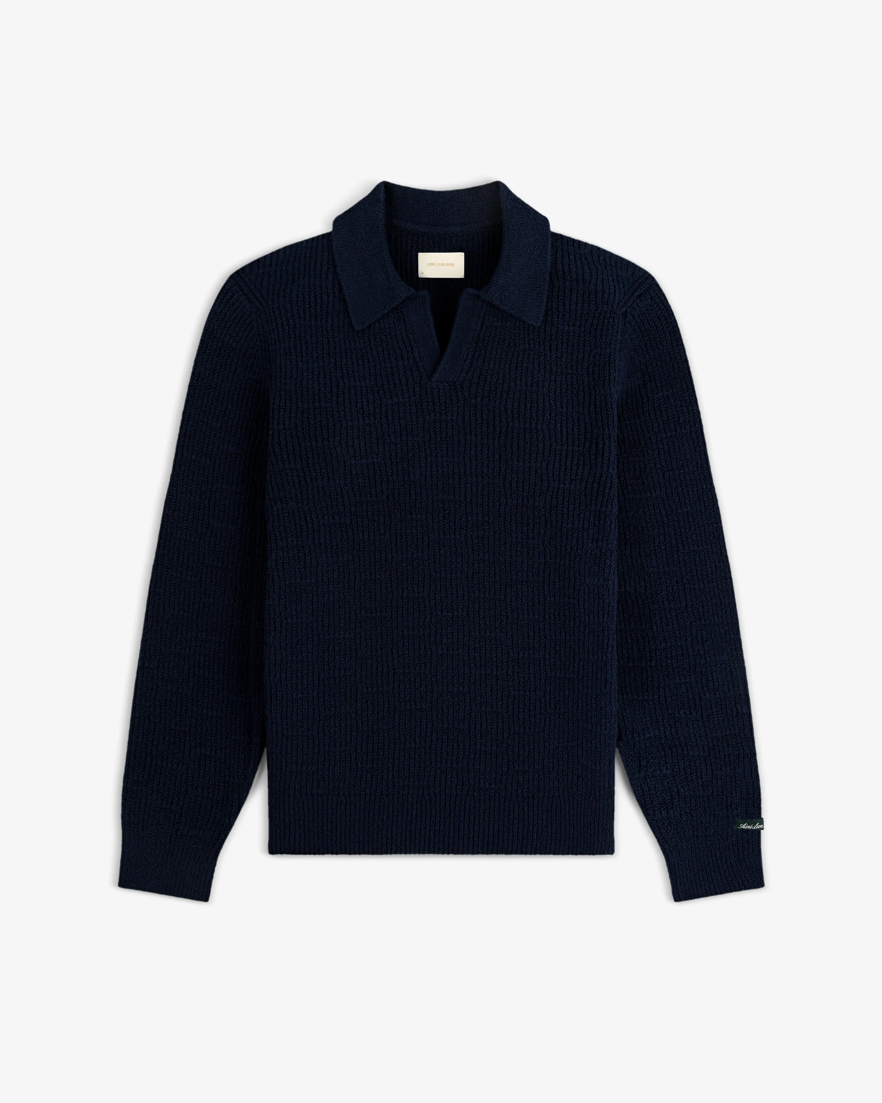 Long-Sleeve Boucle Polo sold by Aime Leon Dore product image thumbnail 2