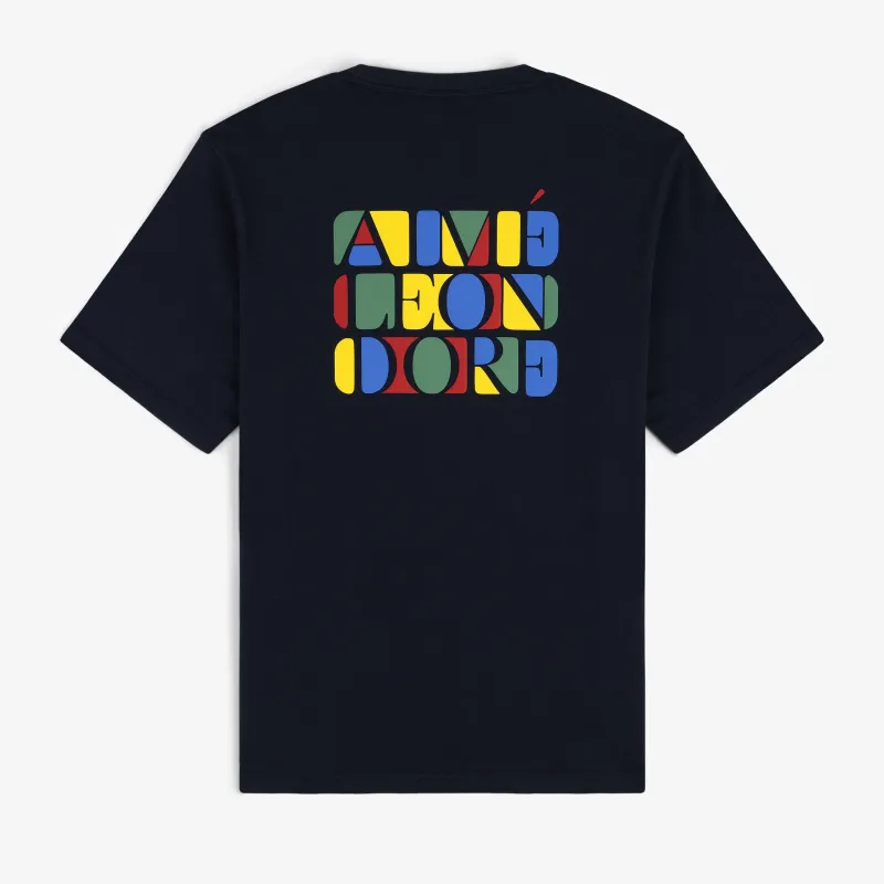 Stacked Logo Tee sold by Aime Leon Dore