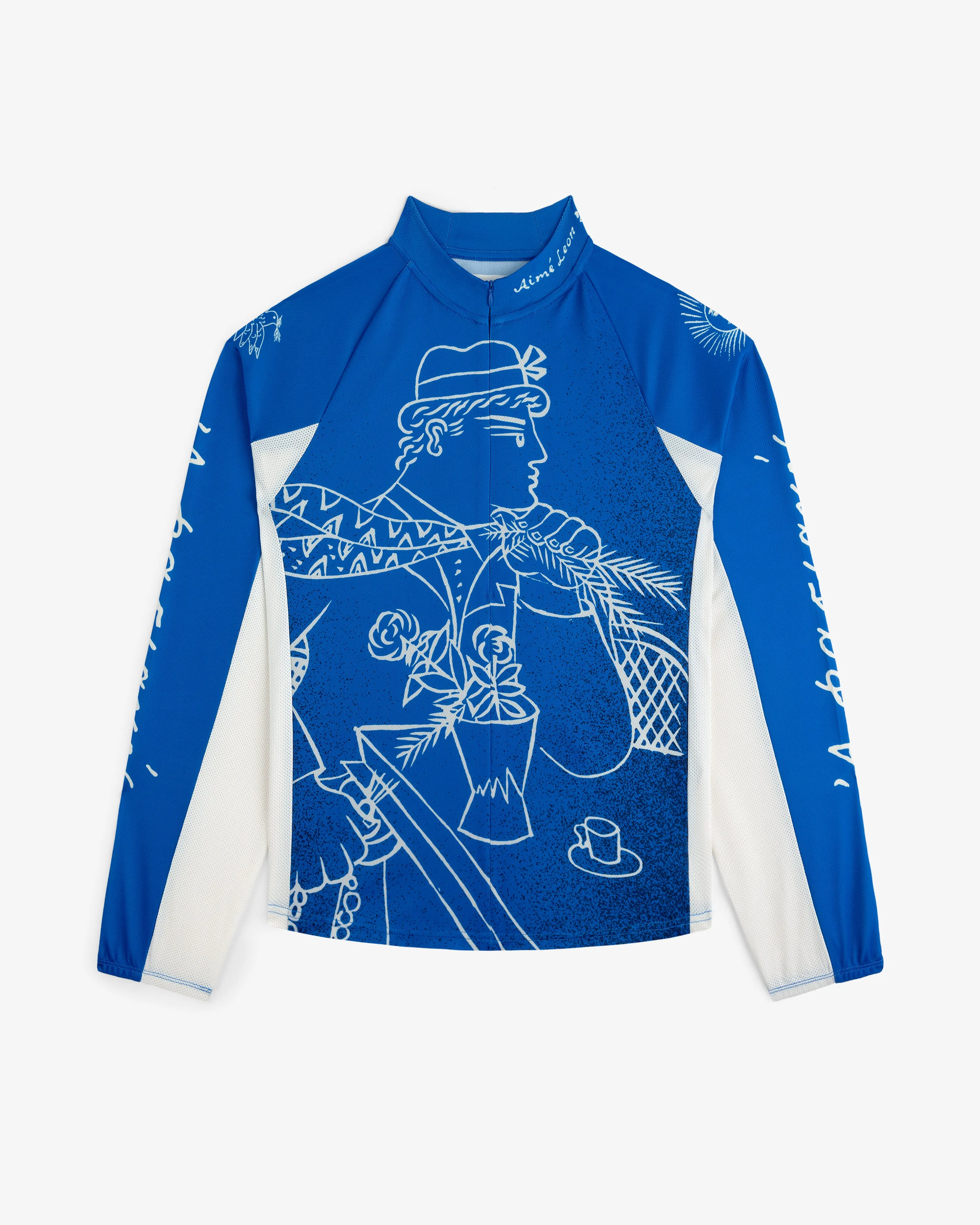 Fassianos Half-Zip Cycling Jersey sold by Aime Leon Dore product image thumbnail 2