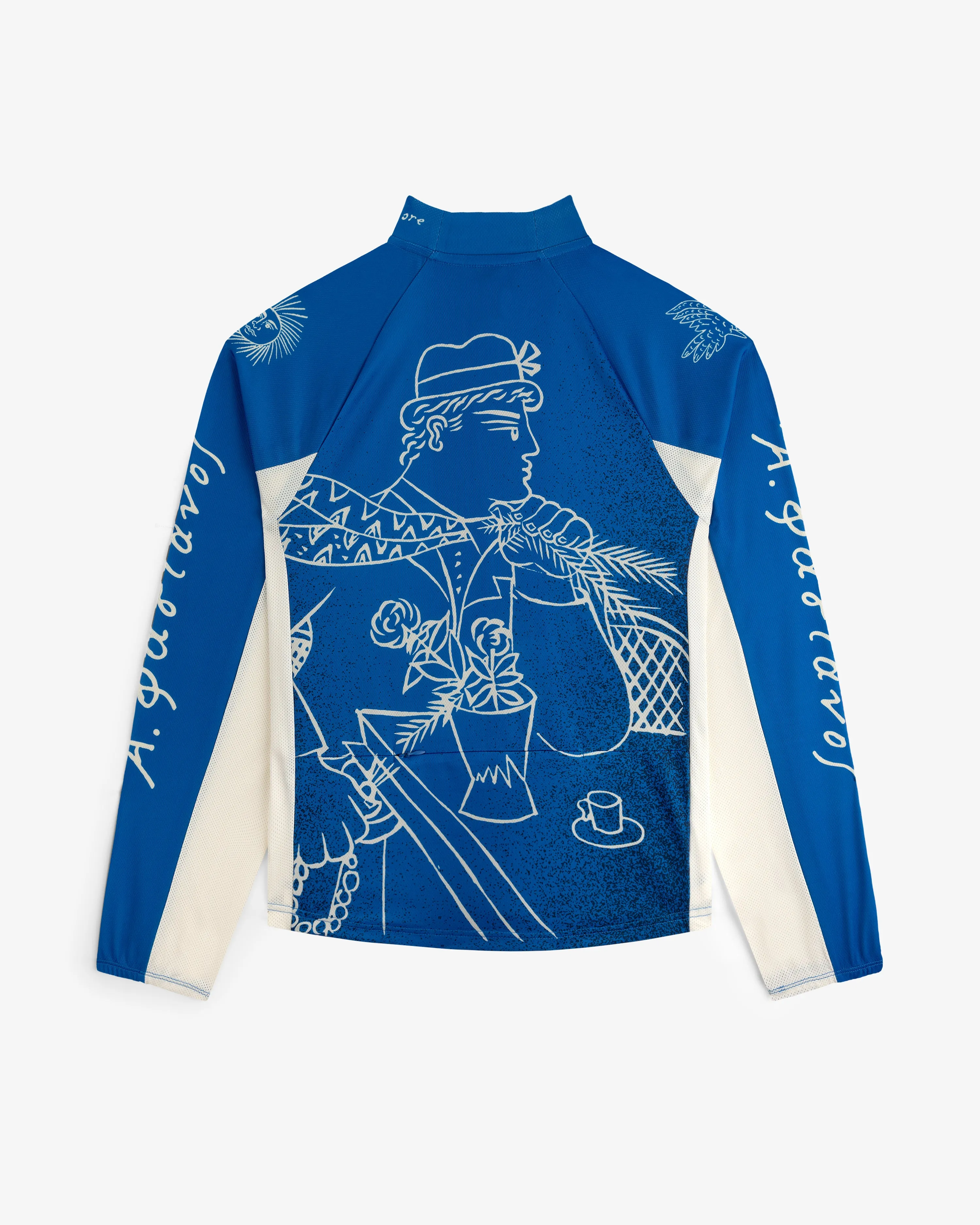 Fassianos Half-Zip Cycling Jersey sold by Aime Leon Dore product image thumbnail 4