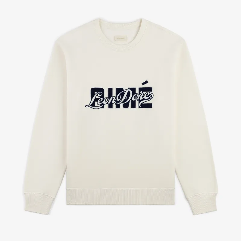 Overlay Logo Crewneck Sweatshirt sold by Aime Leon Dore