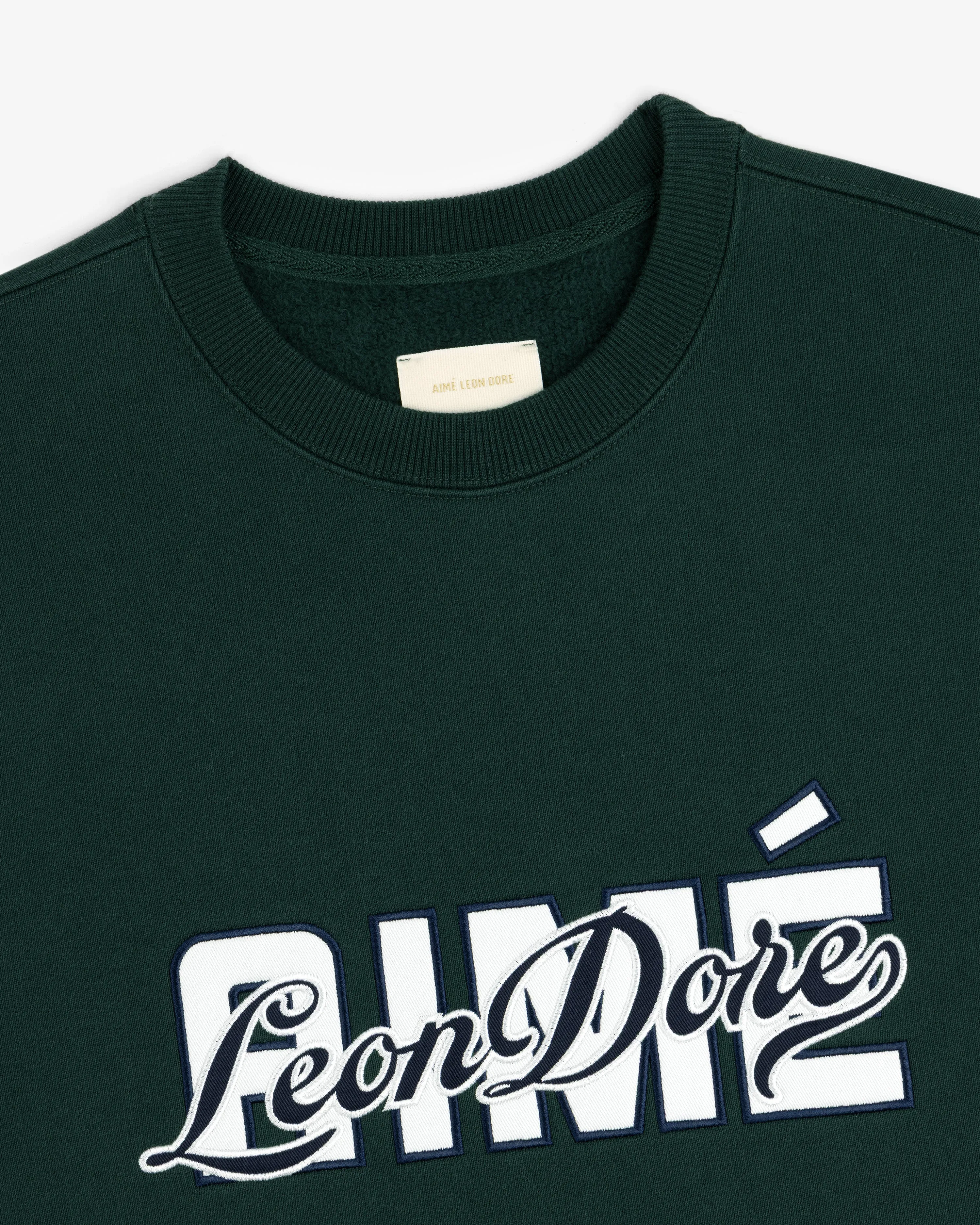 Overlay Logo Crewneck Sweatshirt sold by Aime Leon Dore product image thumbnail 3