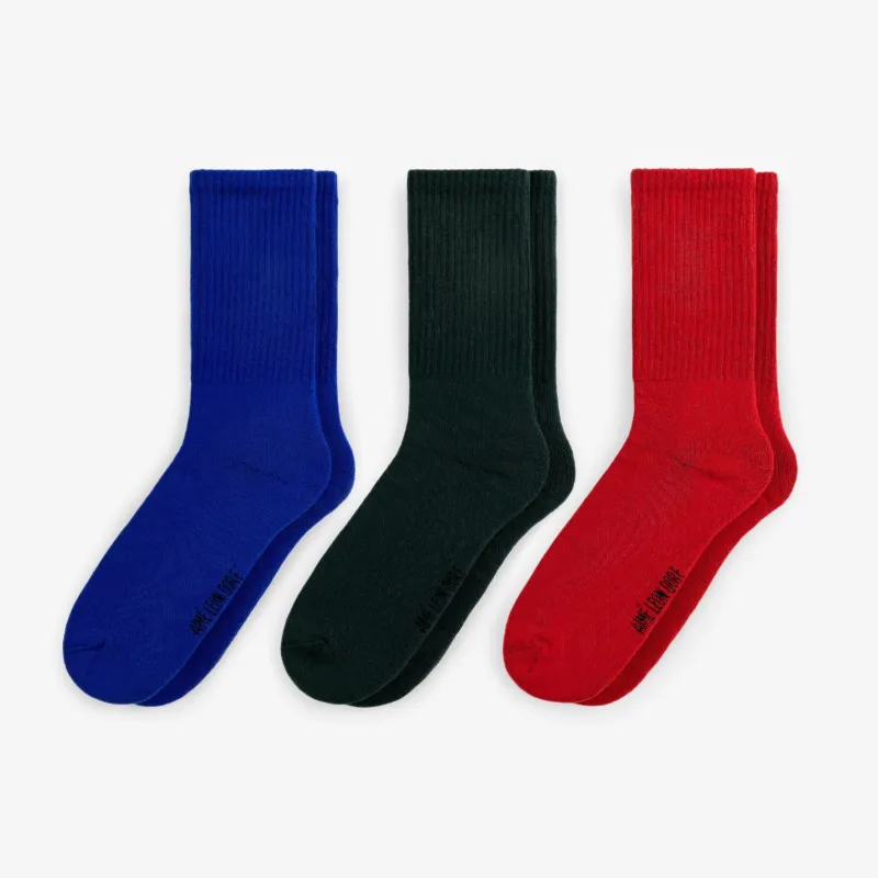 Crew Sock 3-Pack made by Aime Leon Dore