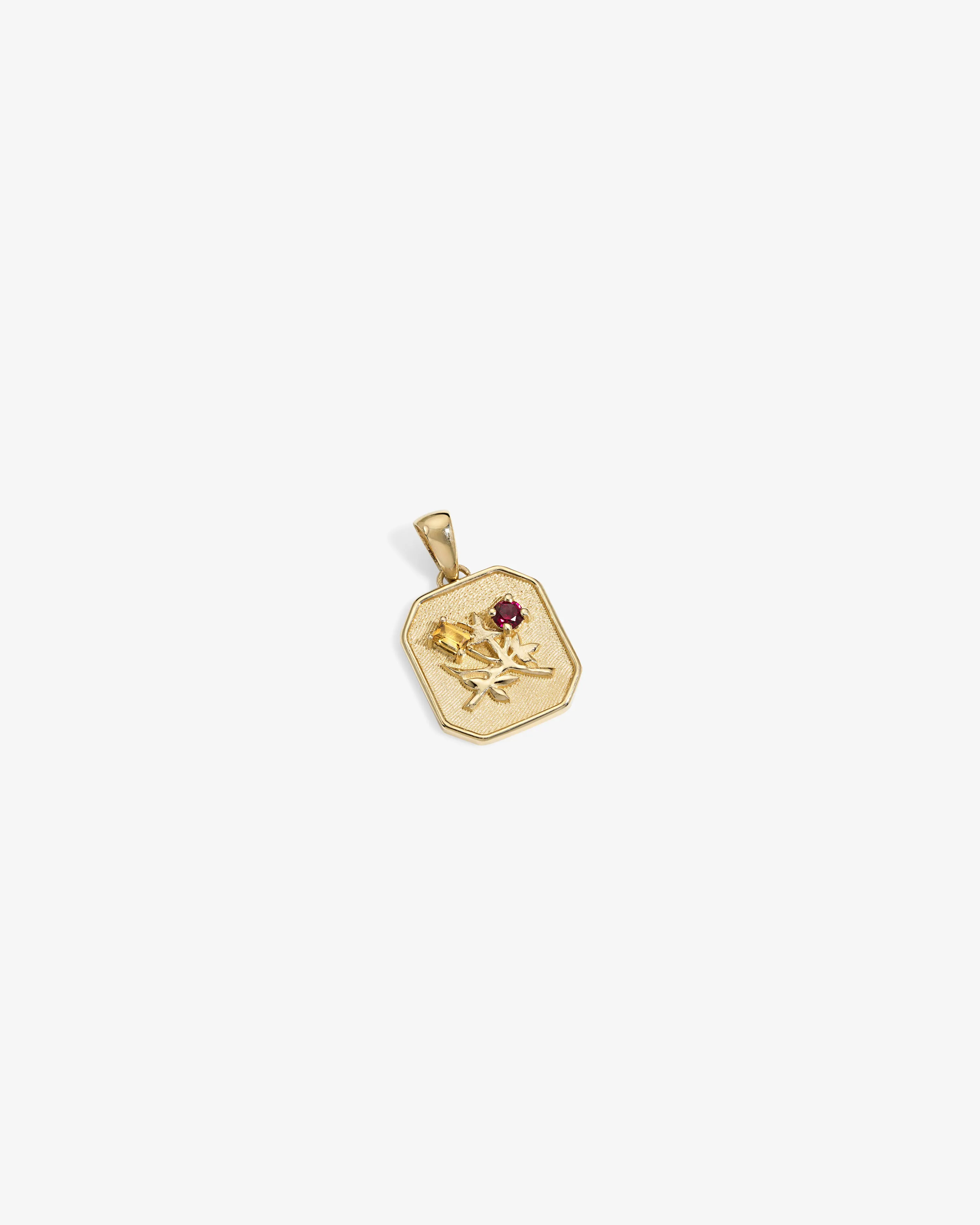 14Kt Gold Queens Crest Relief Pendant sold by Aime Leon Dore product image thumbnail 2