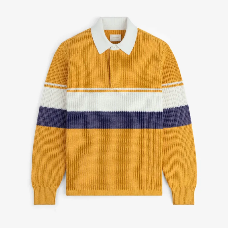 Striped Knit Rugby made by Aime Leon Dore