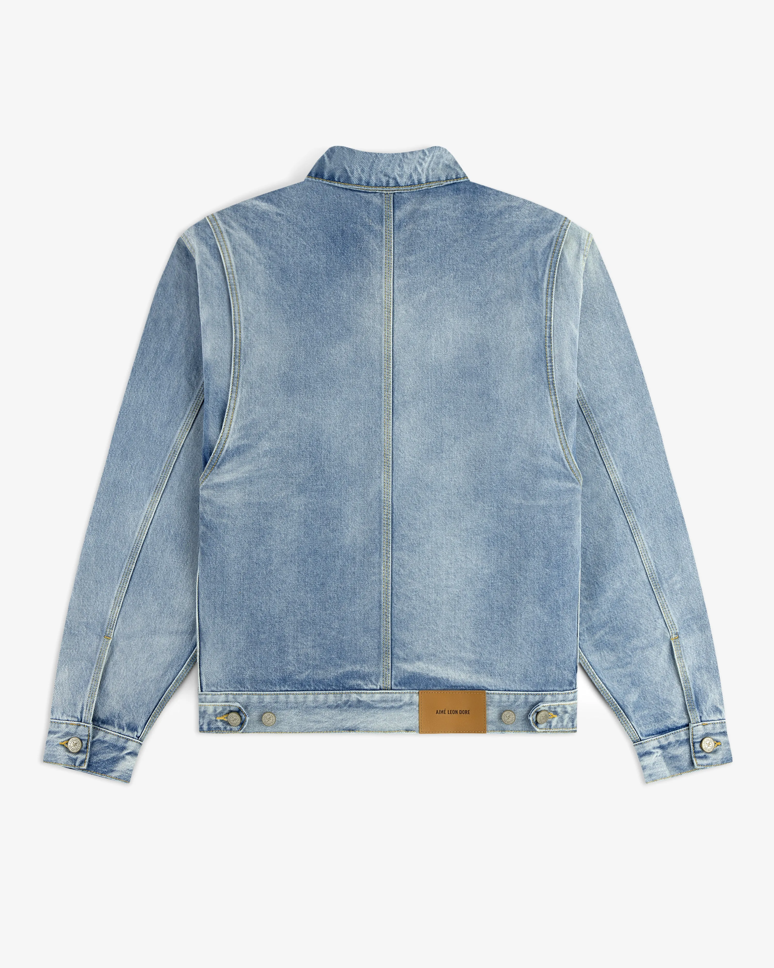 Denim Trucker Jacket sold by Aime Leon Dore product image thumbnail 4