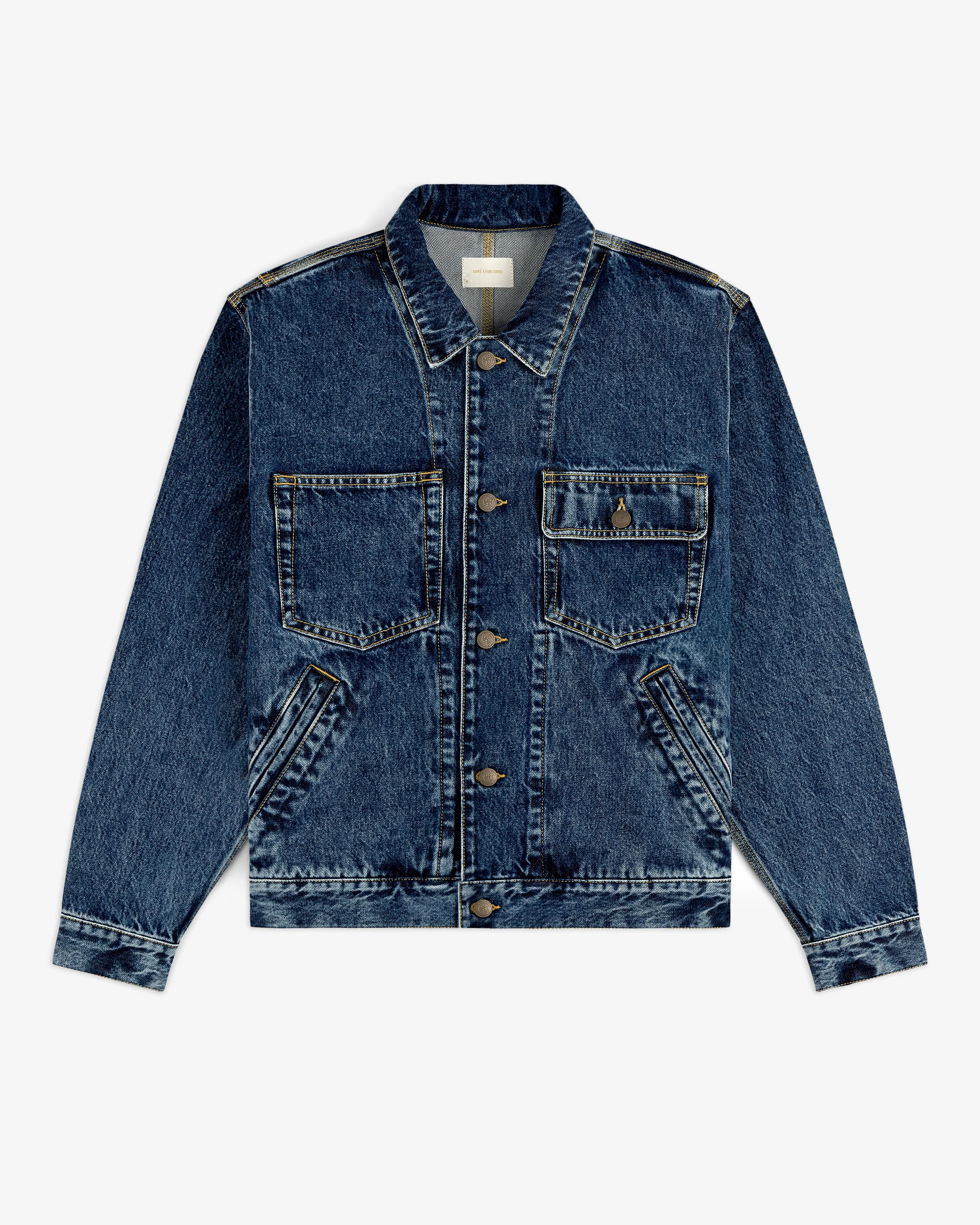 Denim Trucker Jacket sold by Aime Leon Dore product image thumbnail 2