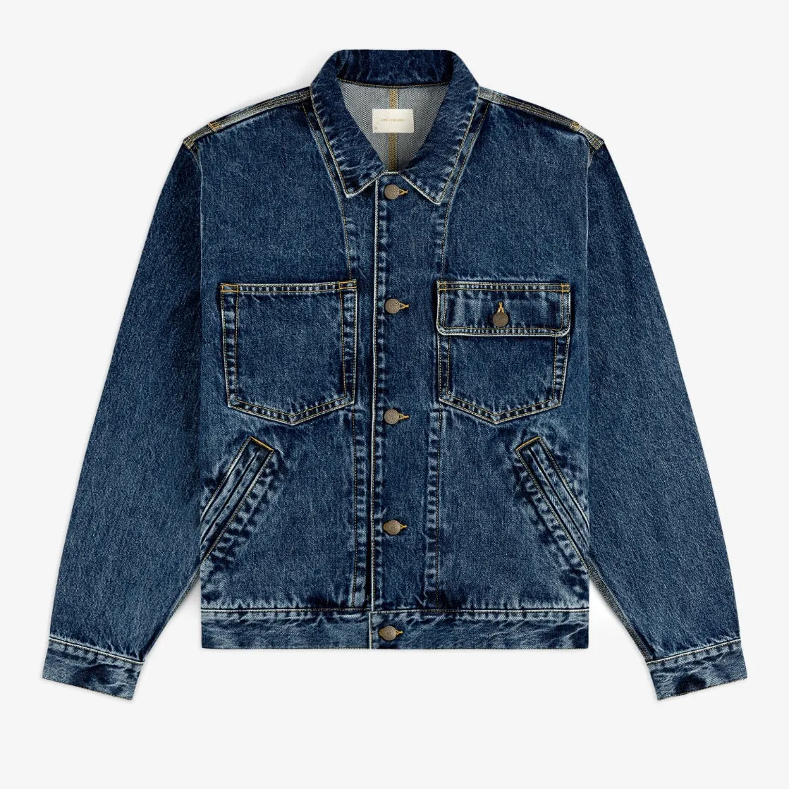 Denim Trucker Jacket sold by Aime Leon Dore