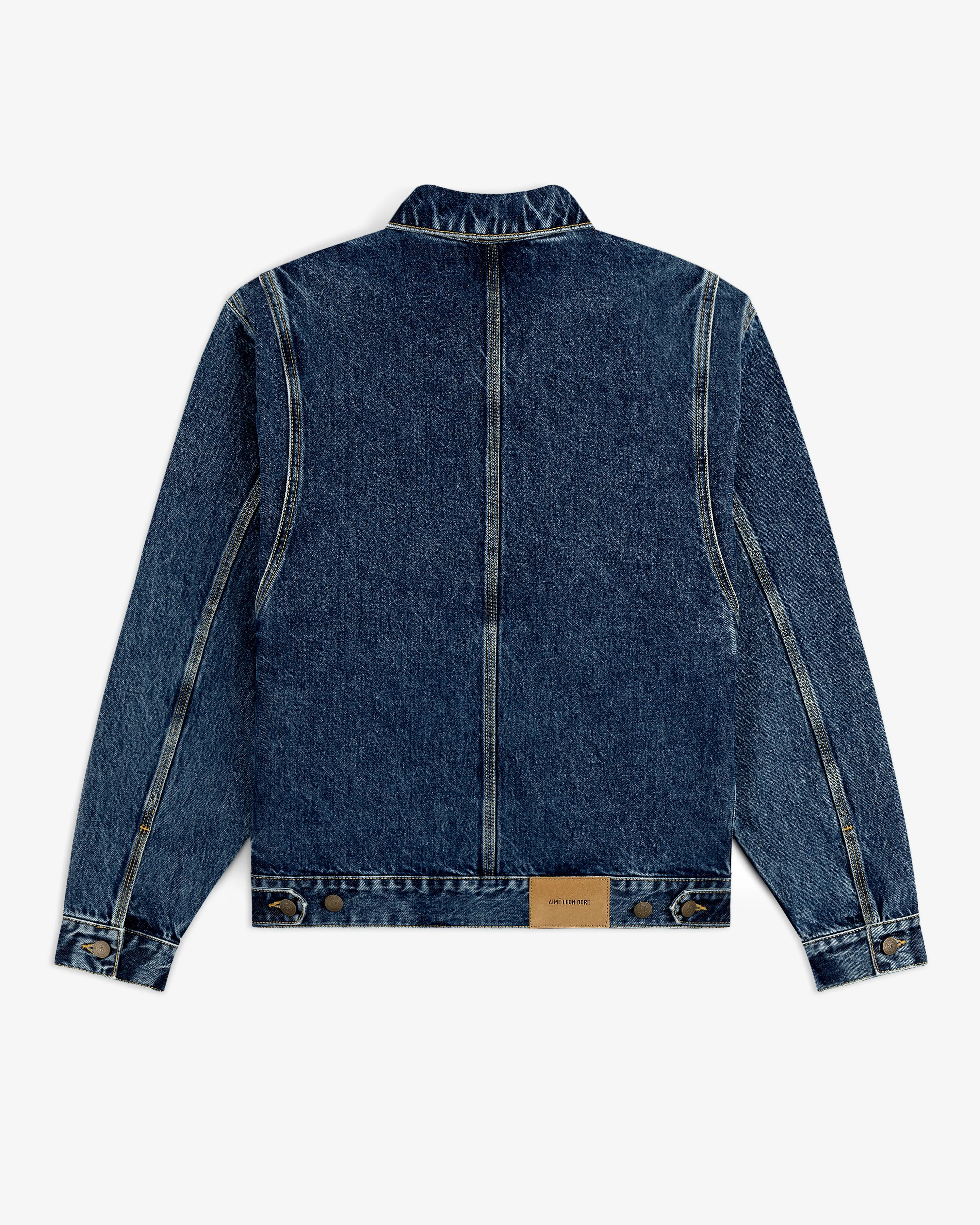 Denim Trucker Jacket sold by Aime Leon Dore product image thumbnail 4