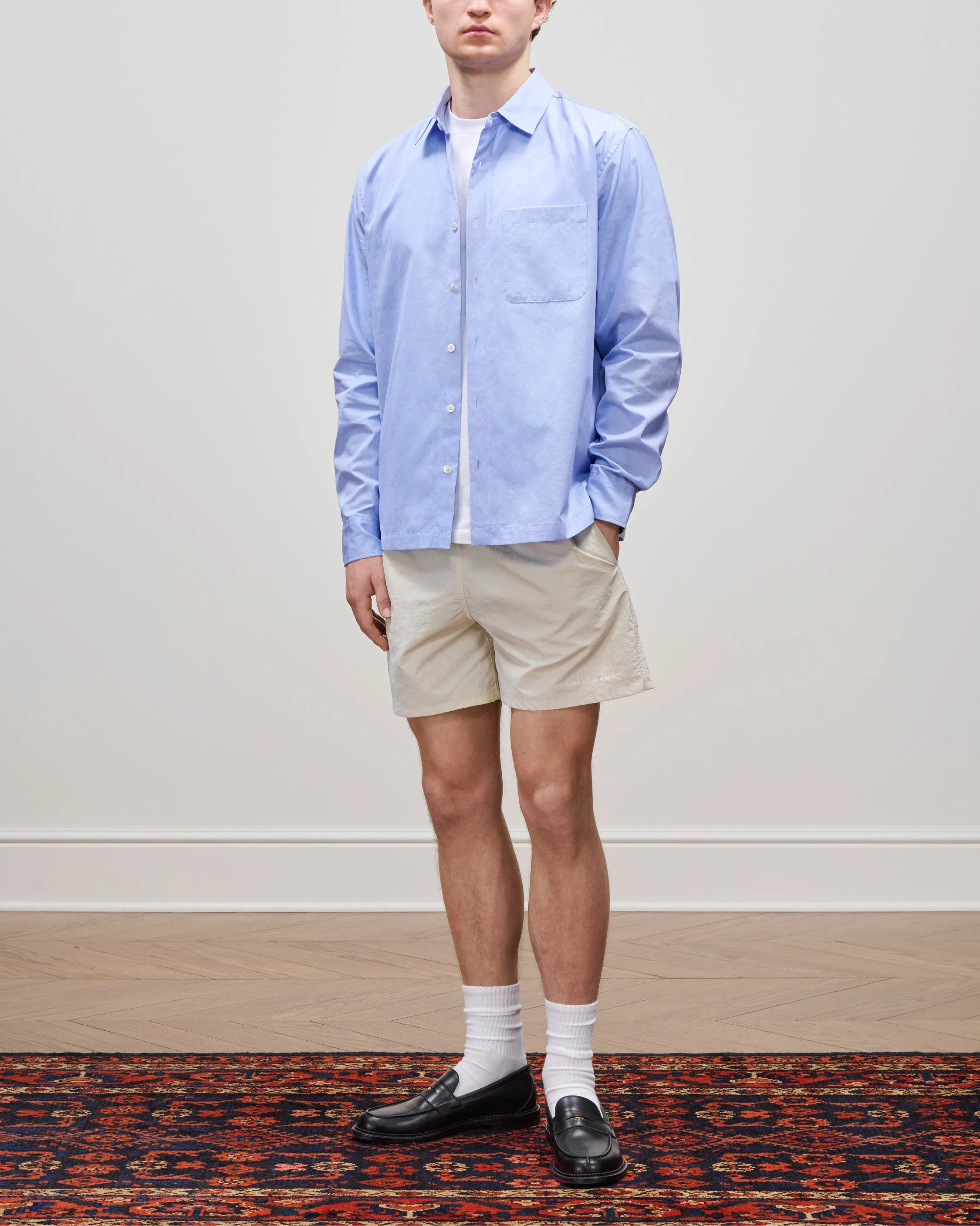 Poplin Casual Shirt sold by Aime Leon Dore product image thumbnail 3