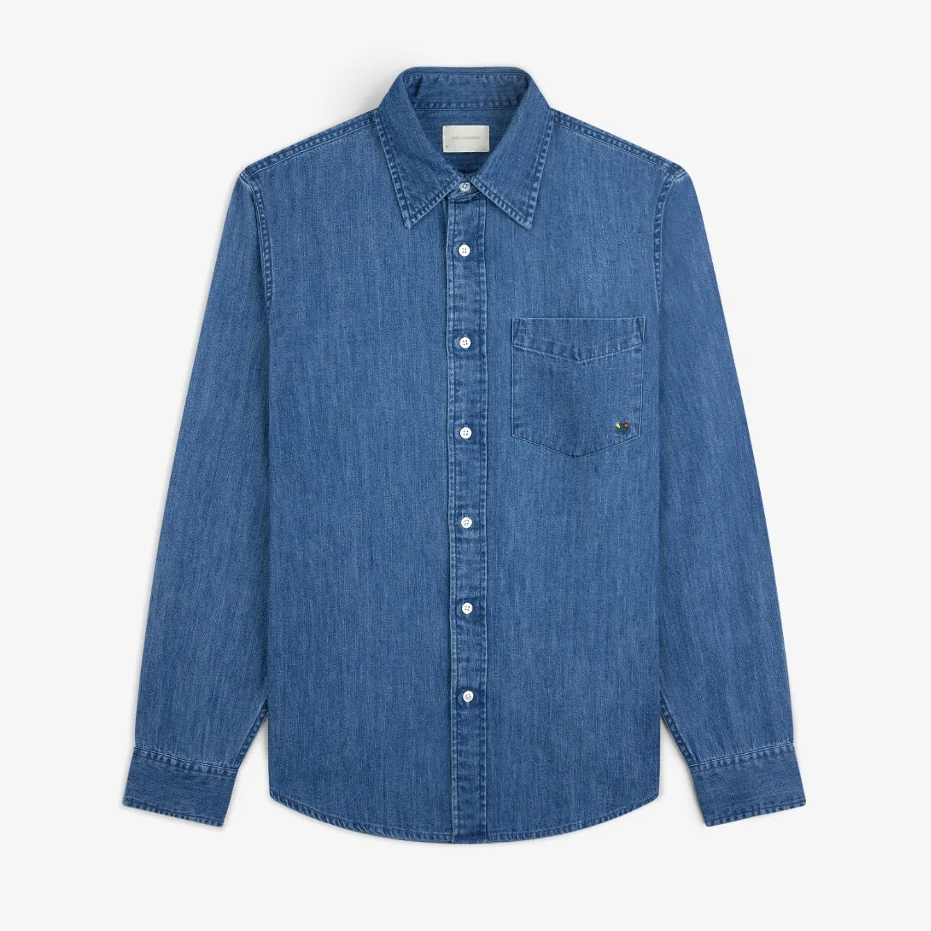 Crest Chambray Shirt sold by Aime Leon Dore