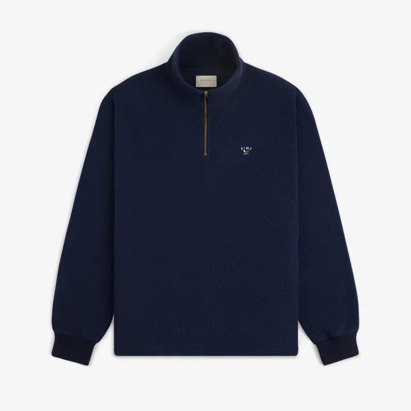 Crest Quarter-Zip Fleece Pullover sold by Aime Leon Dore