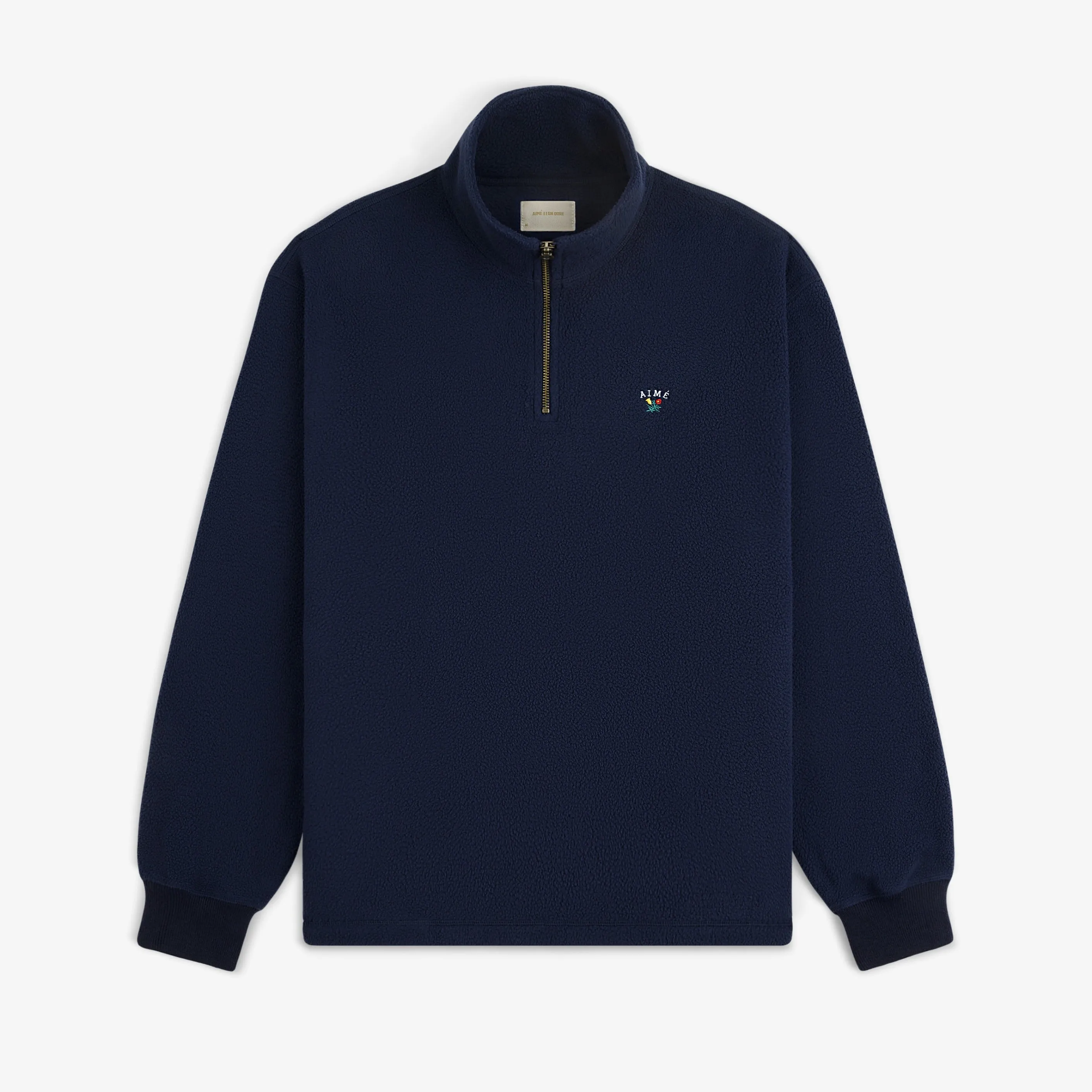 Crest Quarter-Zip Fleece Pullover sold by Aime Leon Dore