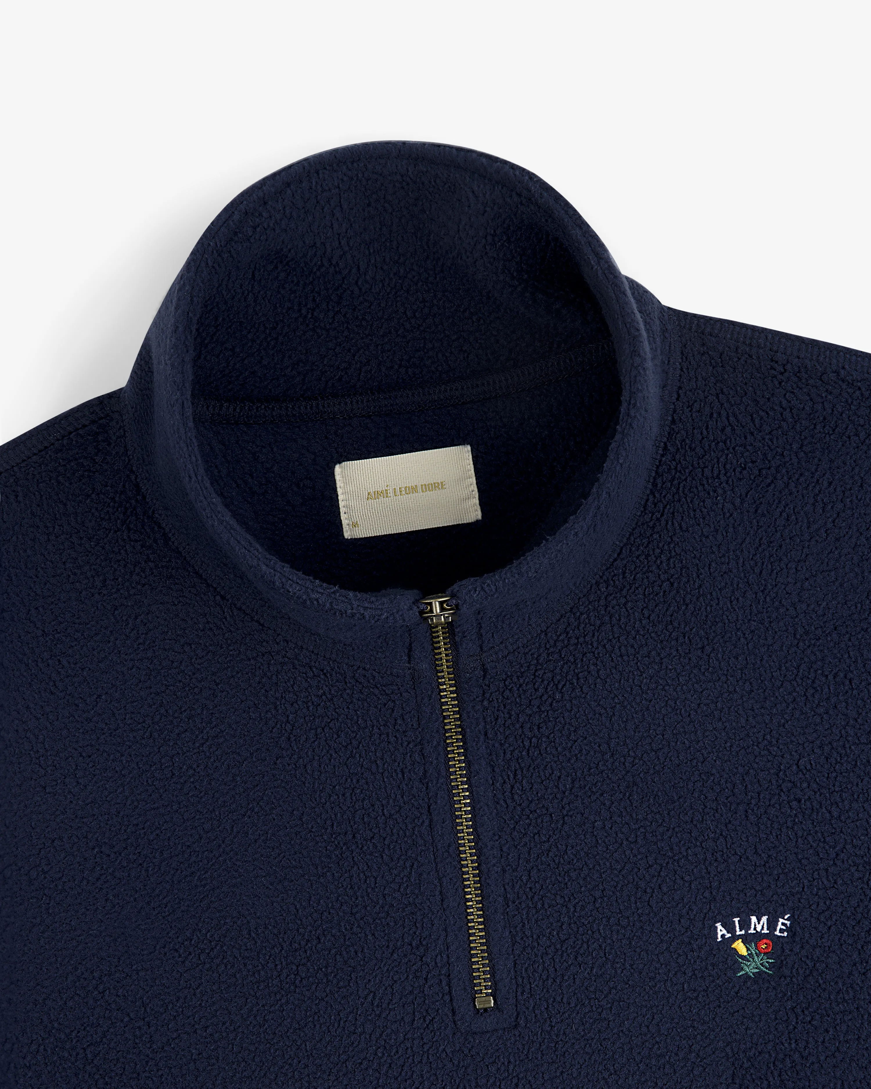Crest Quarter-Zip Fleece Pullover sold by Aime Leon Dore product image thumbnail 4