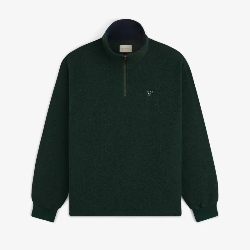Crest Quarter-Zip Fleece Pullover made by Aime Leon Dore
