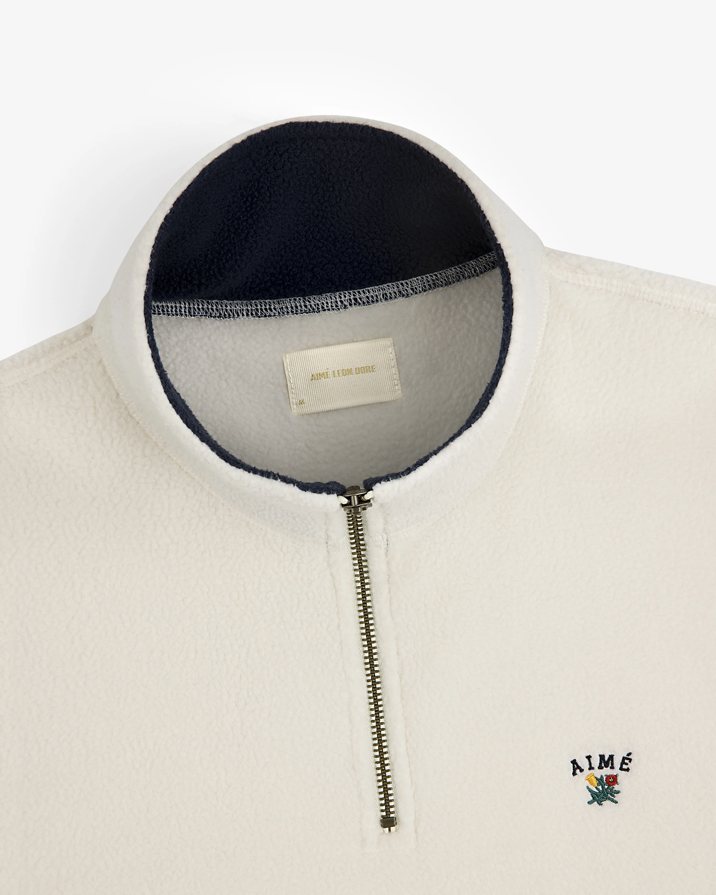 Crest Quarter-Zip Fleece Pullover sold by Aime Leon Dore product image thumbnail 5
