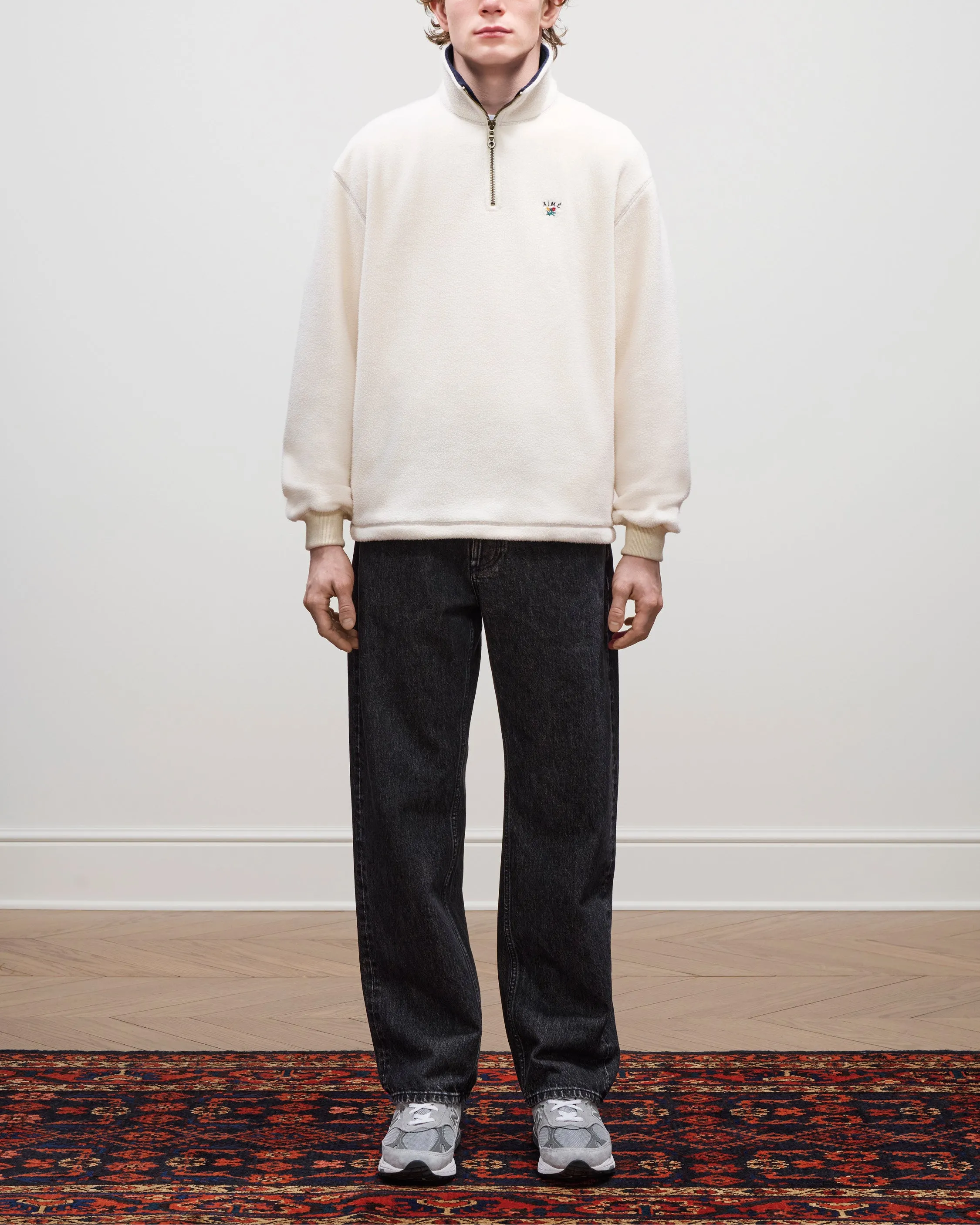 Crest Quarter-Zip Fleece Pullover sold by Aime Leon Dore product image thumbnail 4