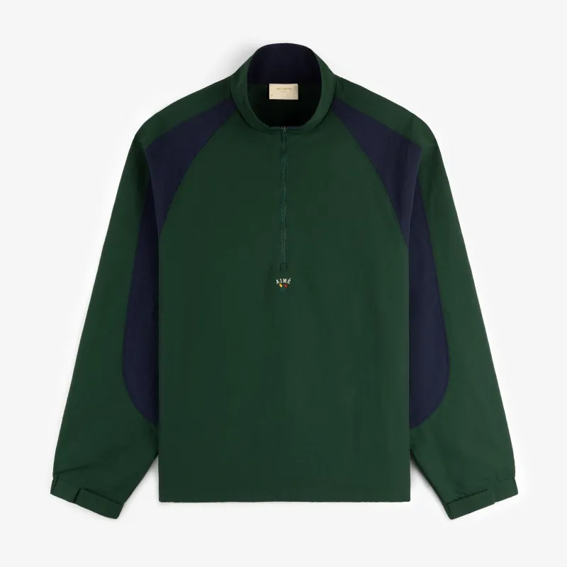 Crest Nylon Half-Zip Pullover made by Aime Leon Dore