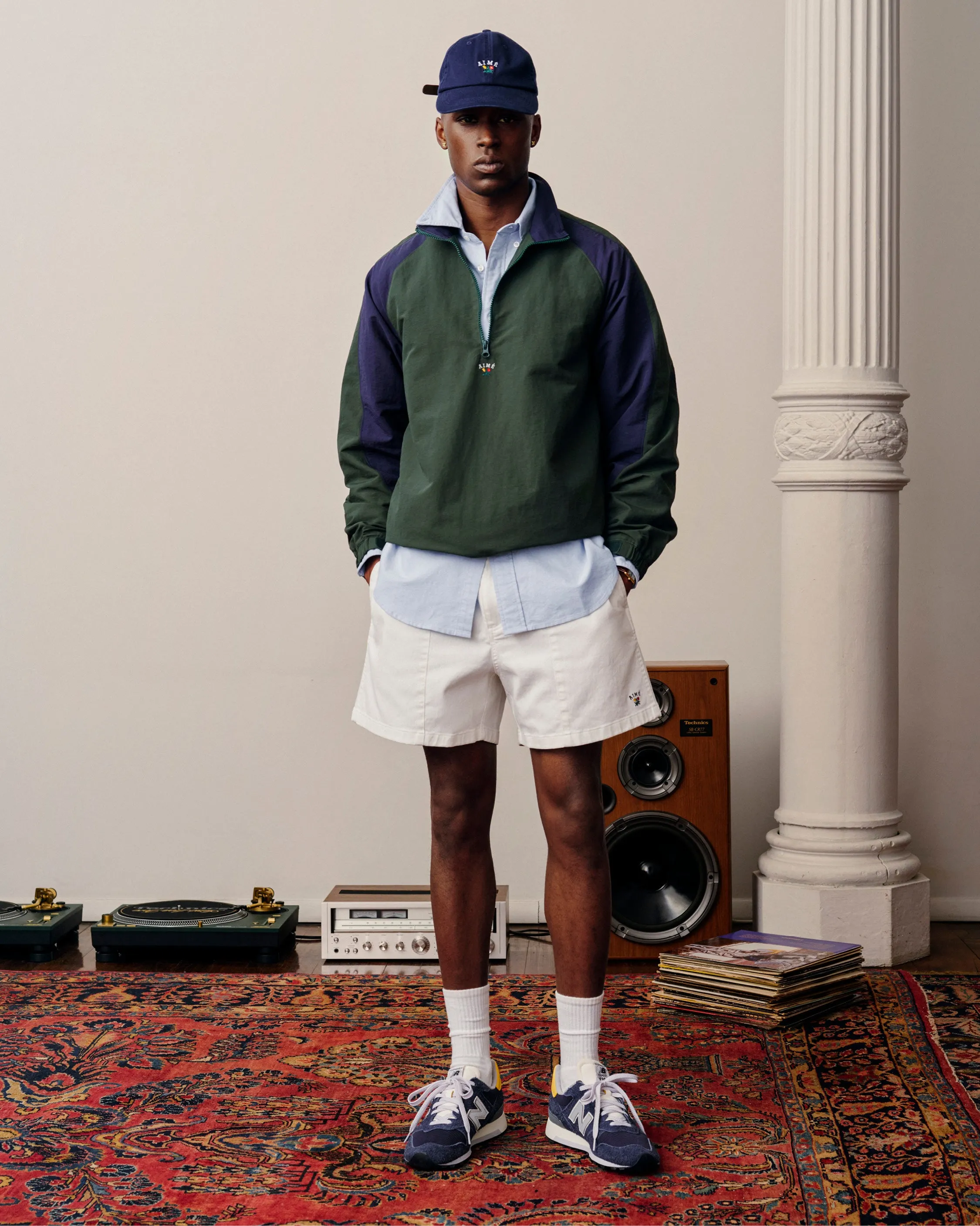 Crest Nylon Half-Zip Pullover sold by Aime Leon Dore product image thumbnail 3
