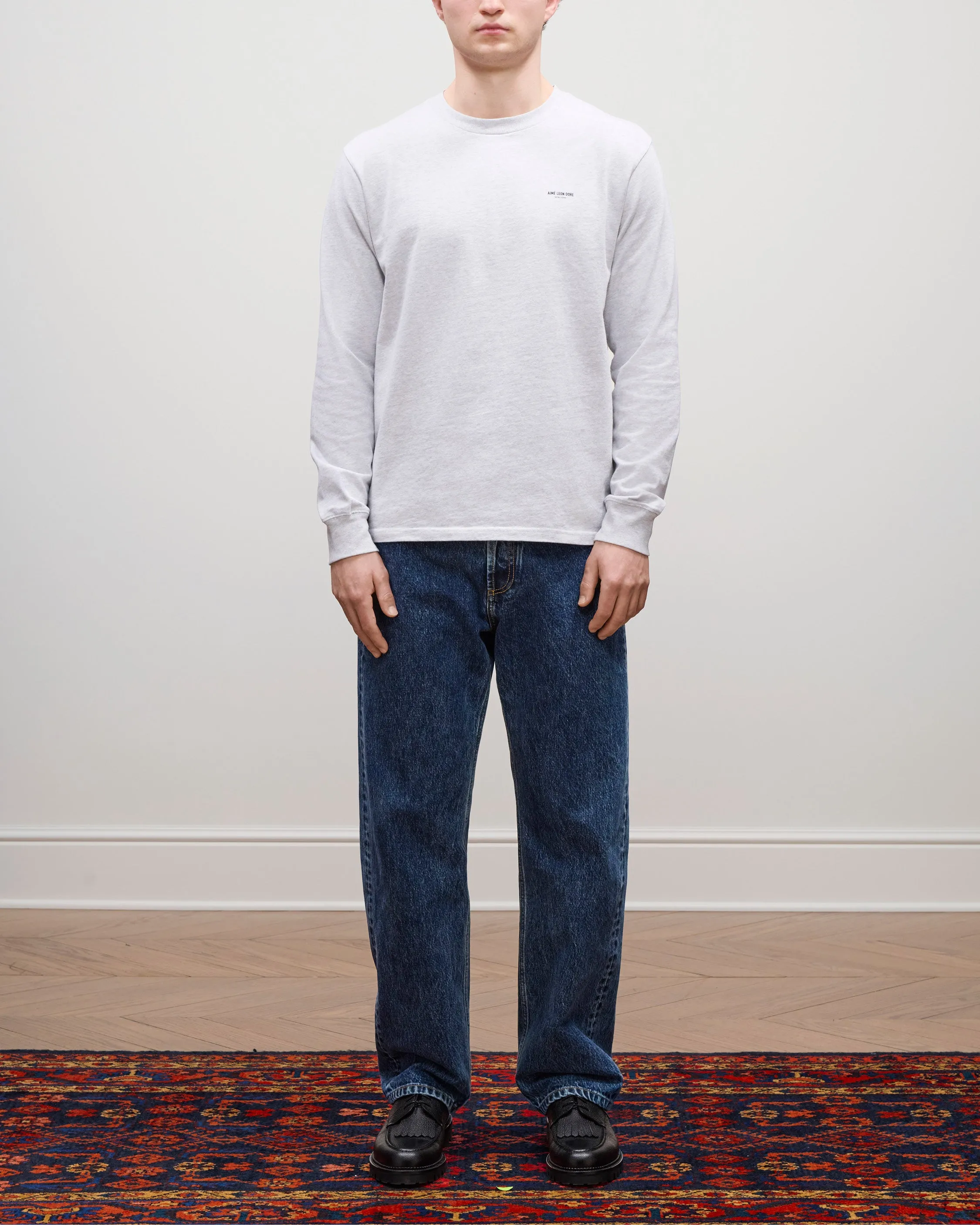 Long-Sleeve Micro Logo Tee sold by Aime Leon Dore product image thumbnail 3