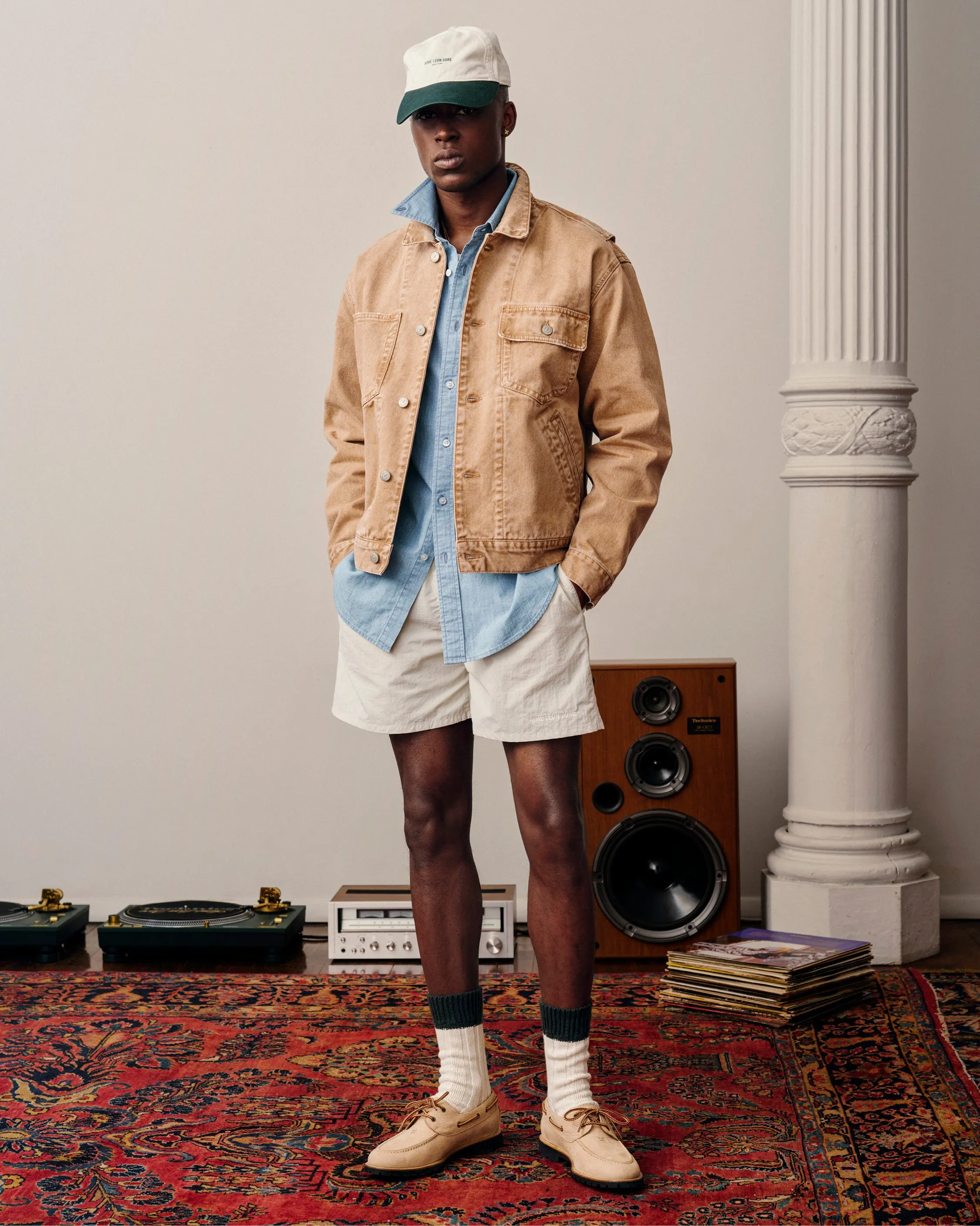 Crest Chambray Shirt sold by Aime Leon Dore product image thumbnail 3