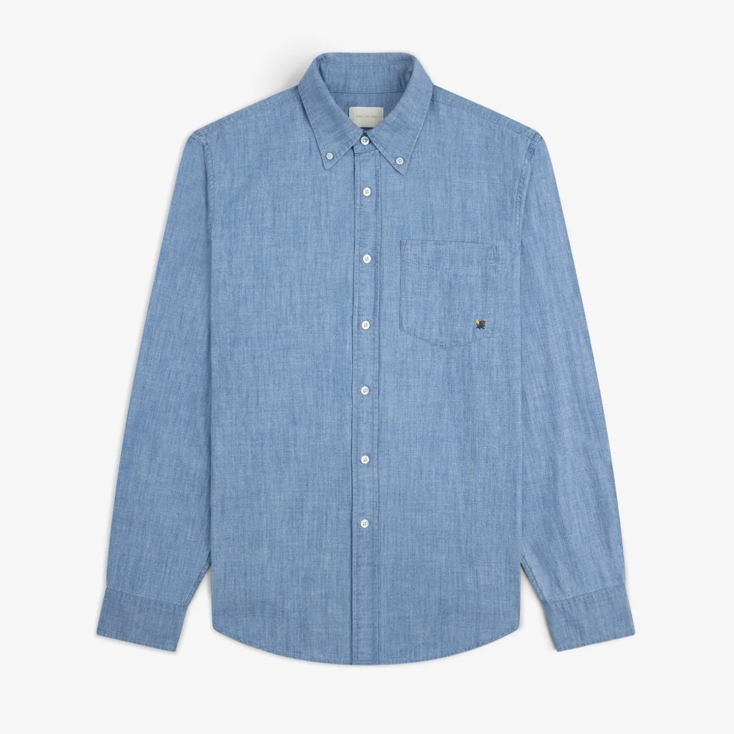 Crest Chambray Shirt sold by Aime Leon Dore