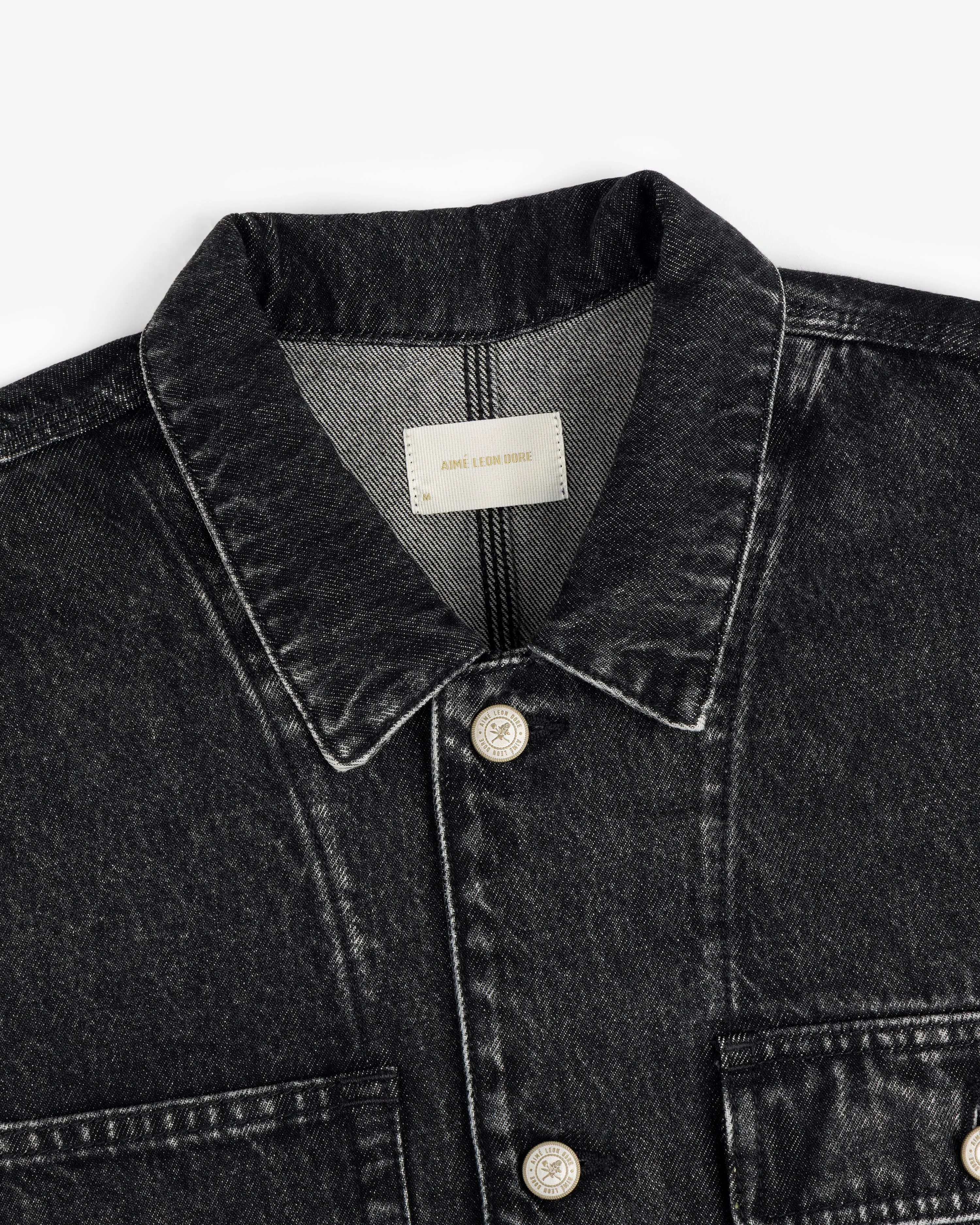 Denim Trucker Jacket sold by Aime Leon Dore product image thumbnail 5
