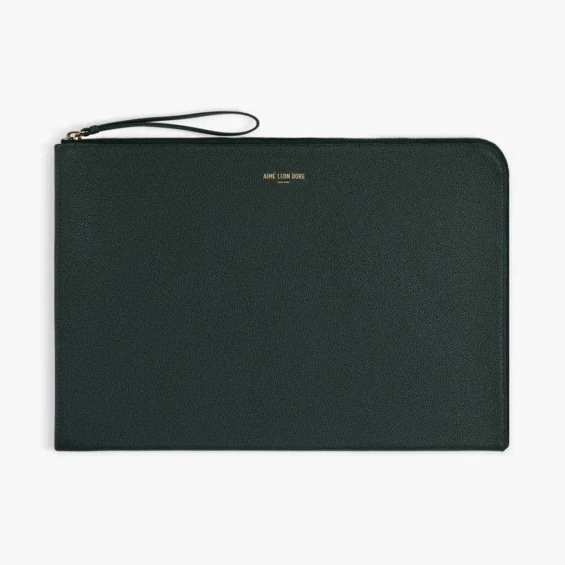 Large Leather Pouch sold by Aime Leon Dore