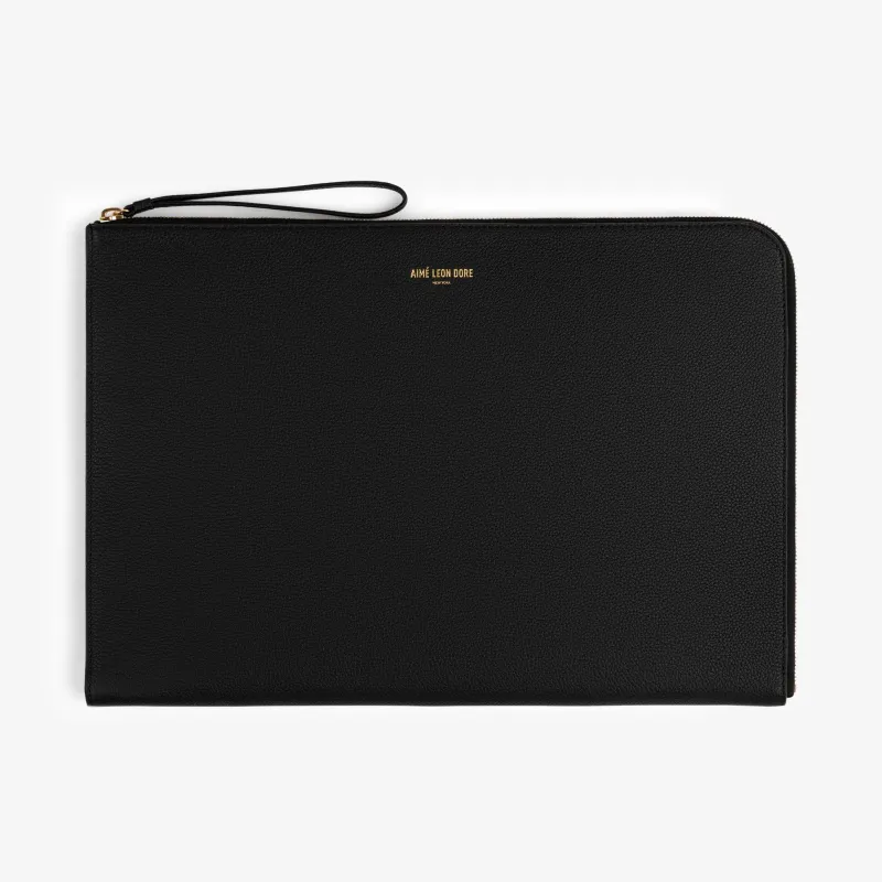 Large Leather Pouch sold by Aime Leon Dore