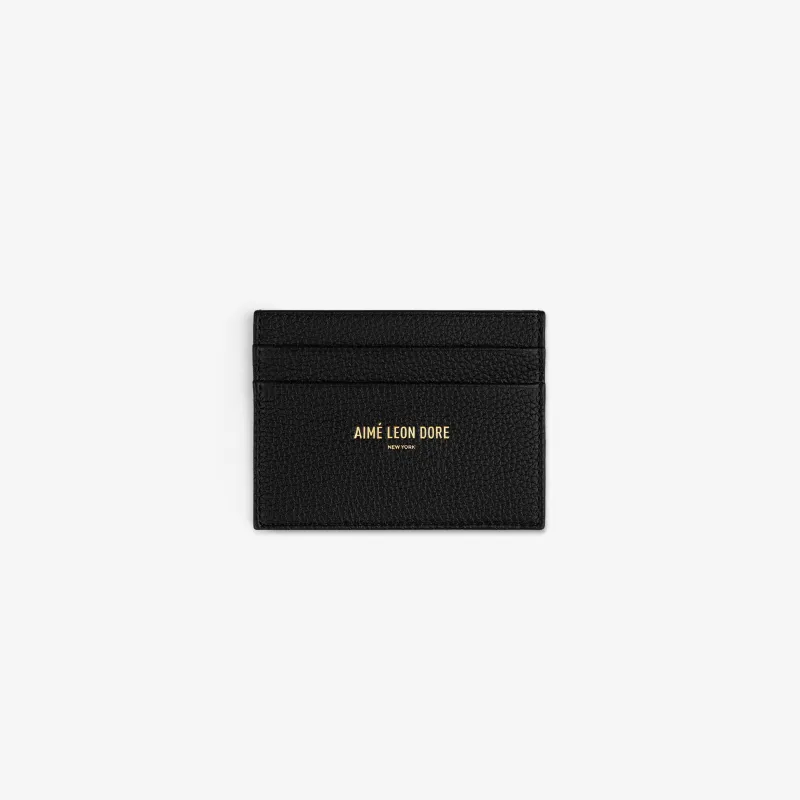 Leather Card Holder made by Aime Leon Dore