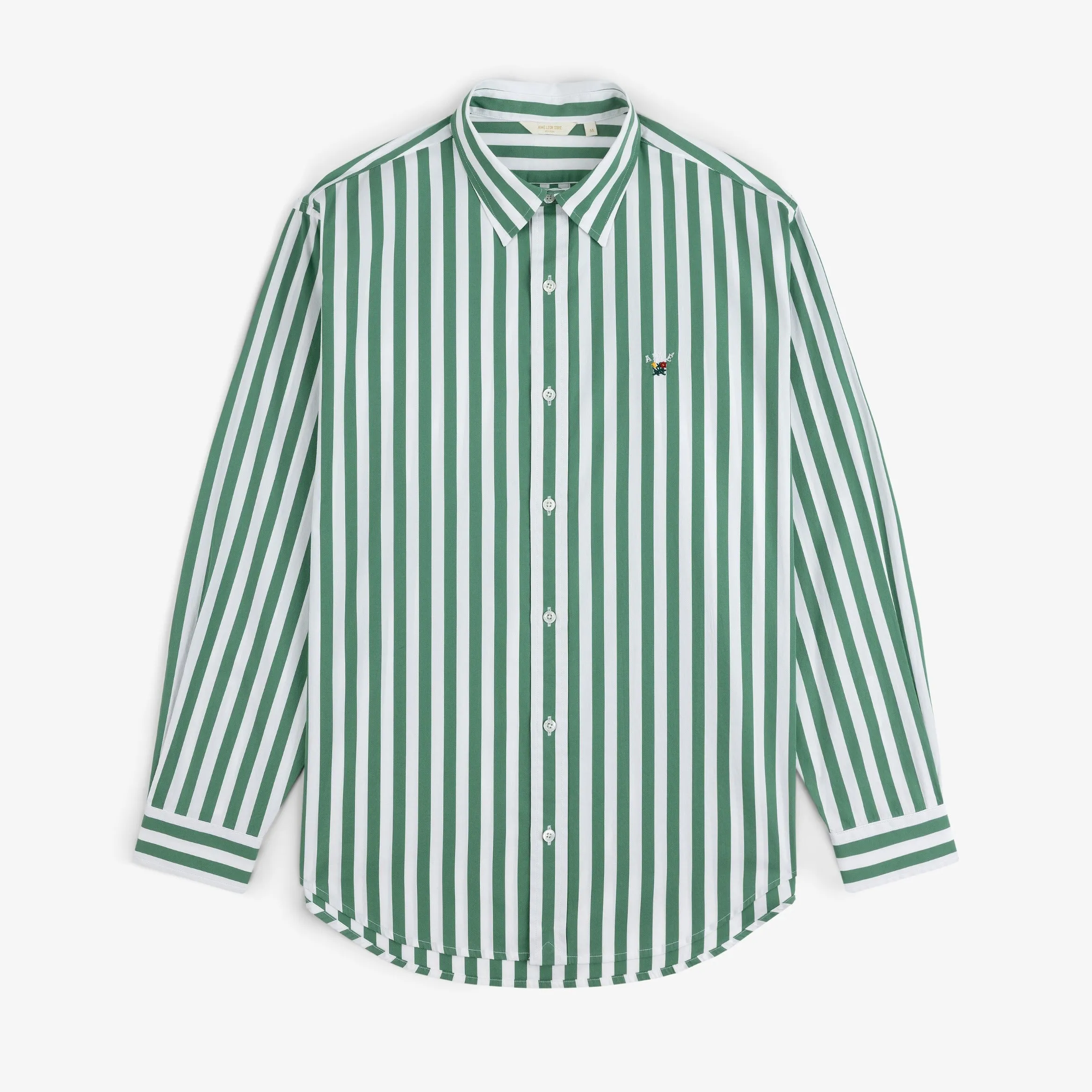 Striped Leon Overshirt sold by Aime Leon Dore