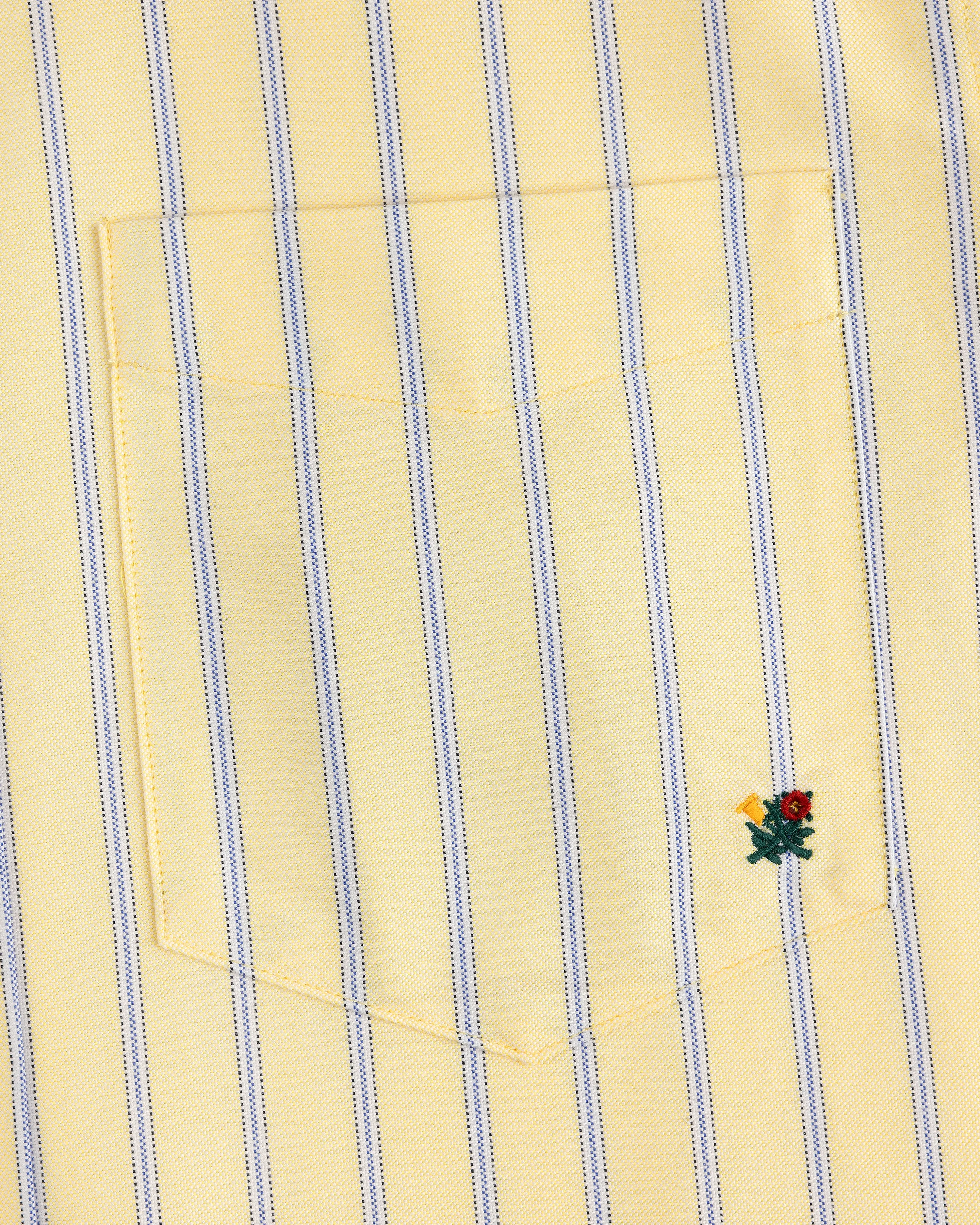 Yarn Dyed Striped Crest Shirt sold by Aime Leon Dore product image thumbnail 5