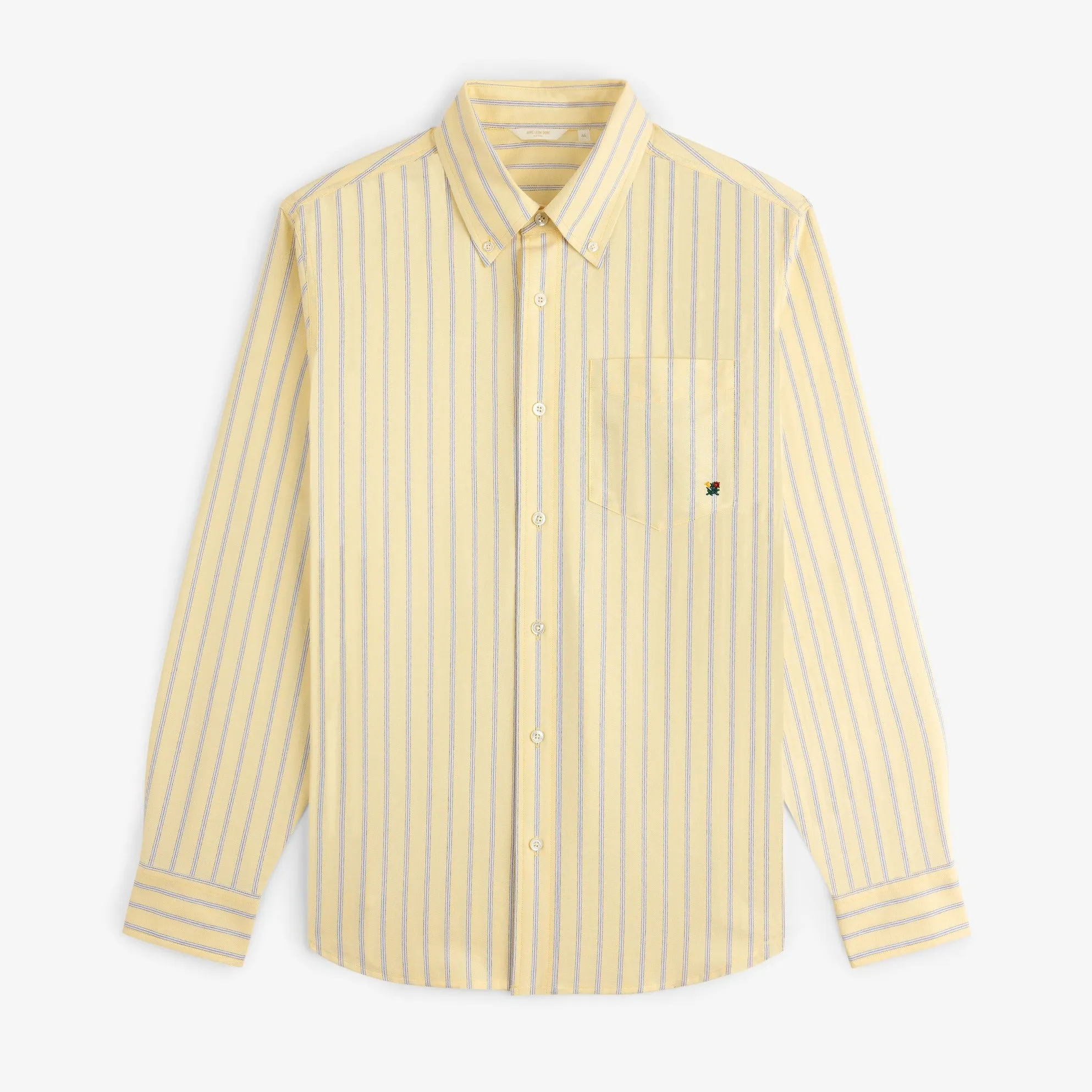Yarn Dyed Striped Crest Shirt sold by Aime Leon Dore
