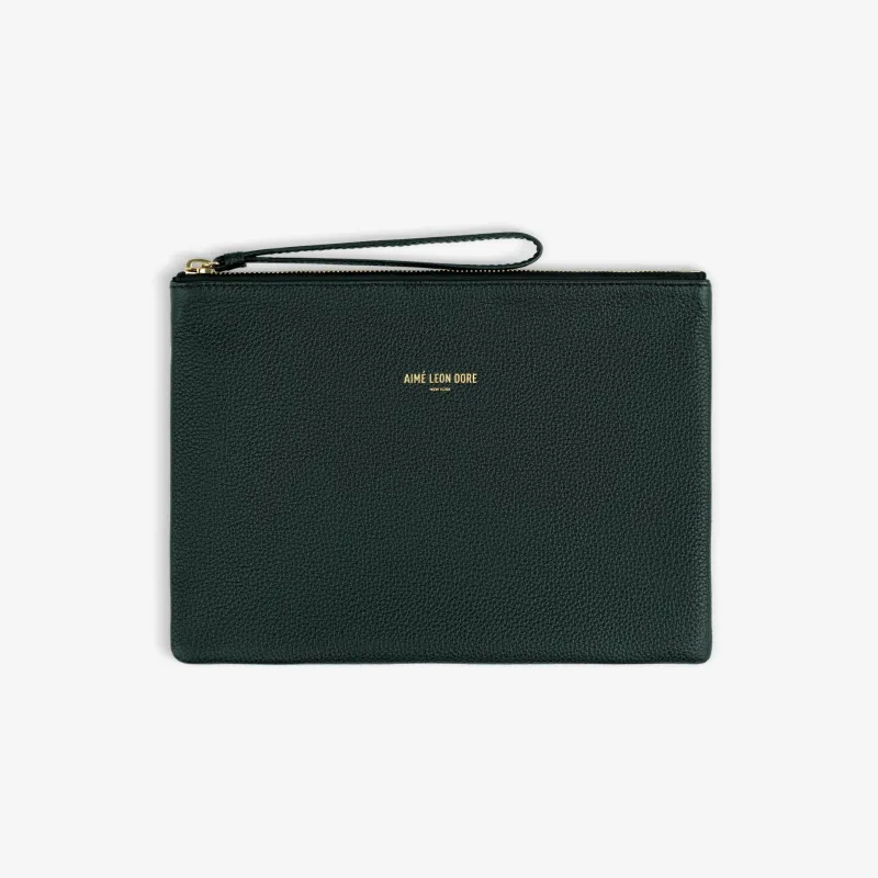 Small Leather    Pouch sold by Aime Leon Dore