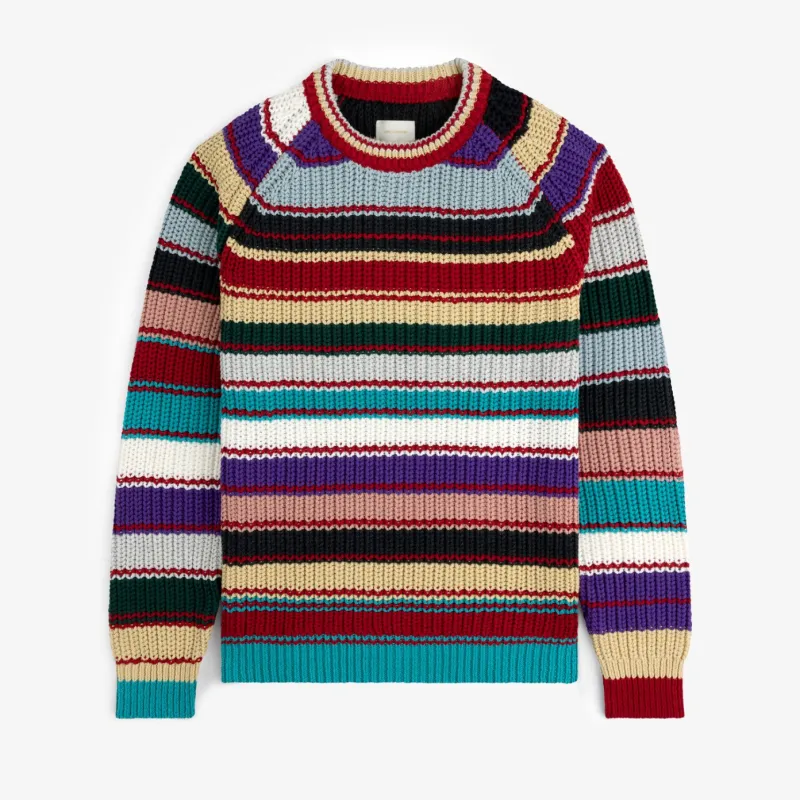 Striped Crewneck Sweater made by Aime Leon Dore