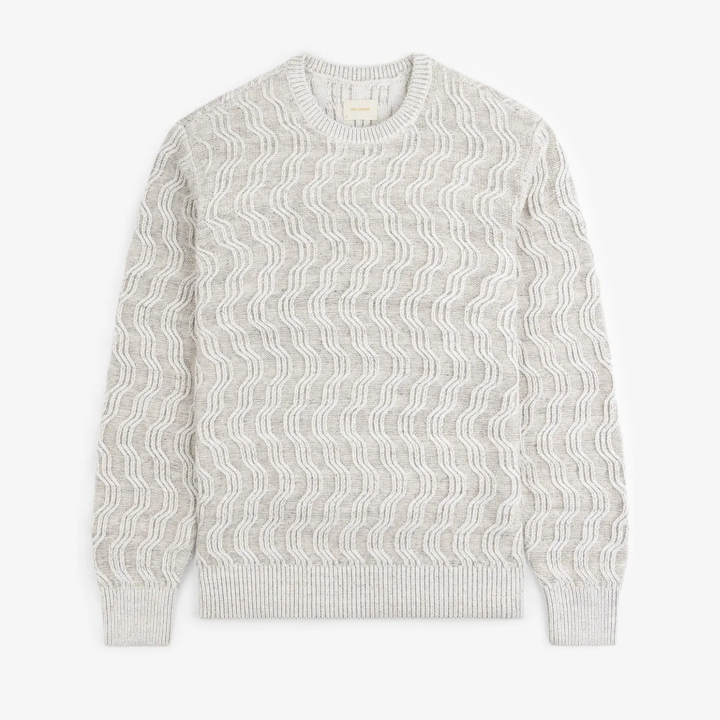 Linen Blend Cable Knit Sweater sold by Aime Leon Dore