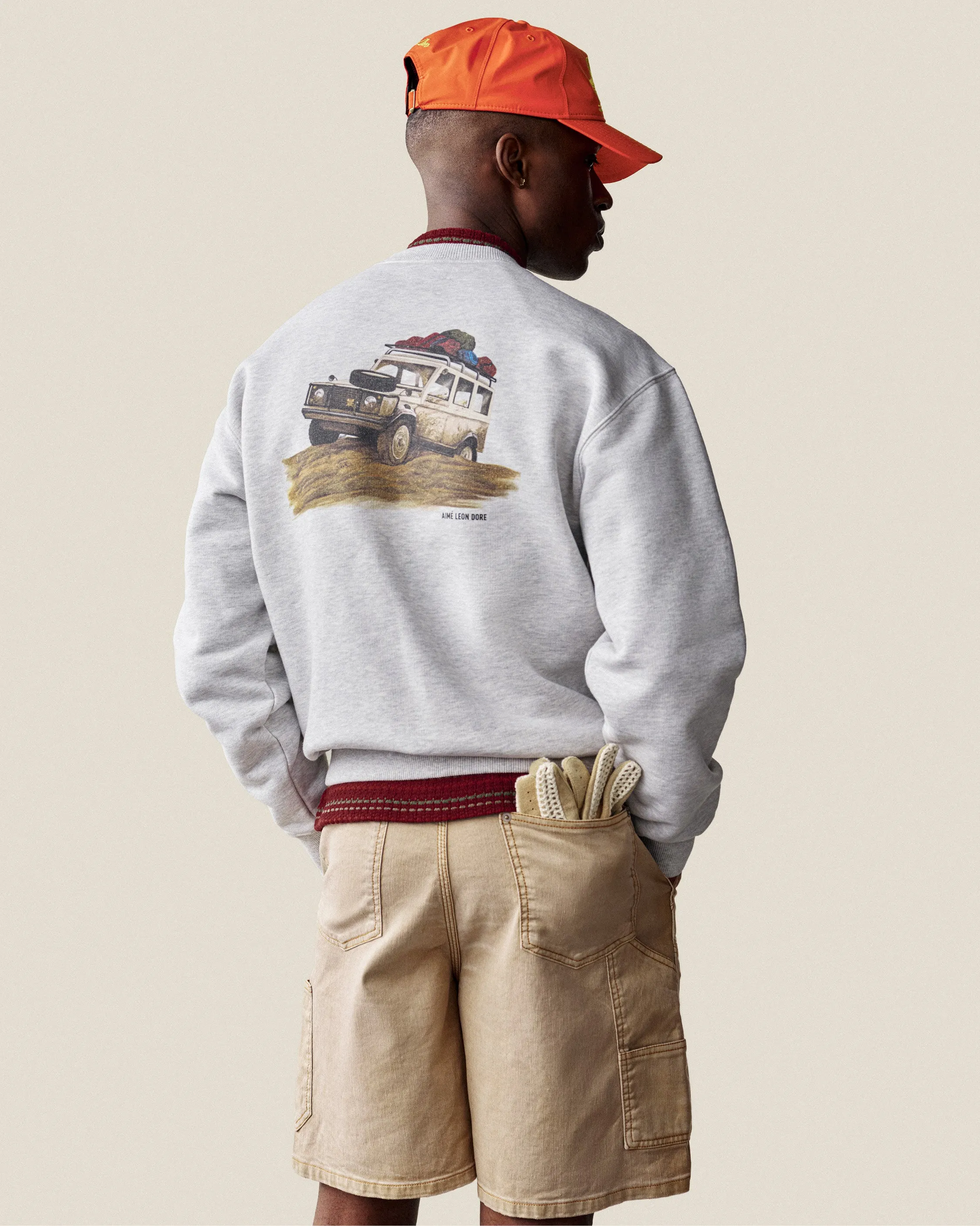 Safari Crewneck Sweatshirt sold by Aime Leon Dore product image thumbnail 3