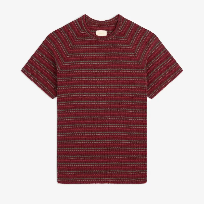 Jacquard Striped Tee sold by Aime Leon Dore