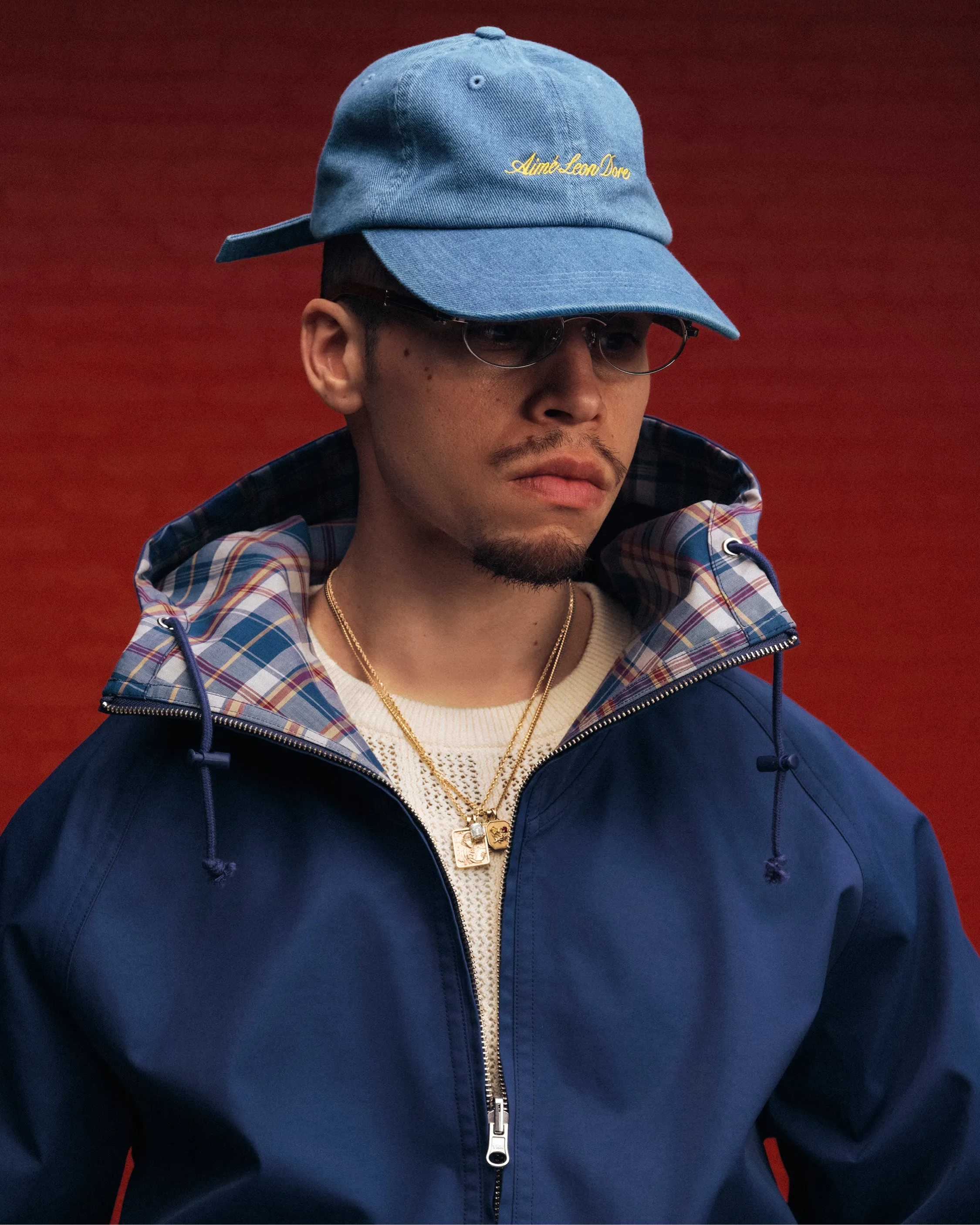 Denim Script Hat sold by Aime Leon Dore product image thumbnail 3