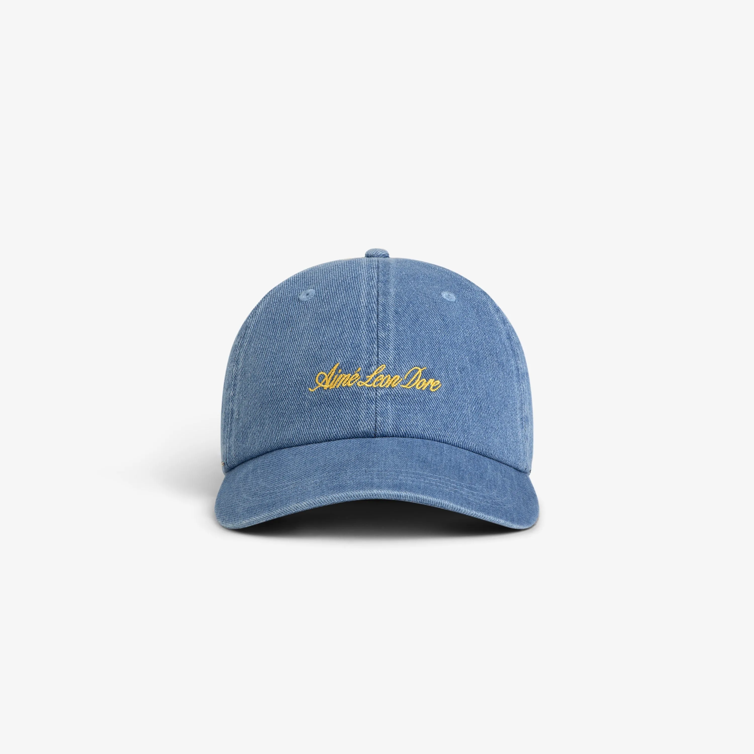 Denim Script Hat sold by Aime Leon Dore