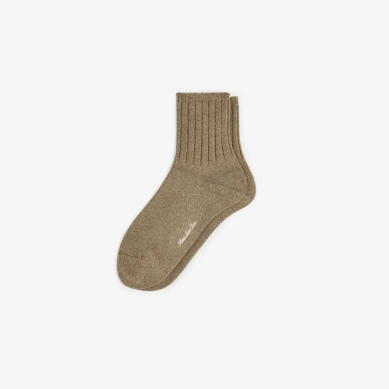Marled Quarter Sock made by Aime Leon Dore