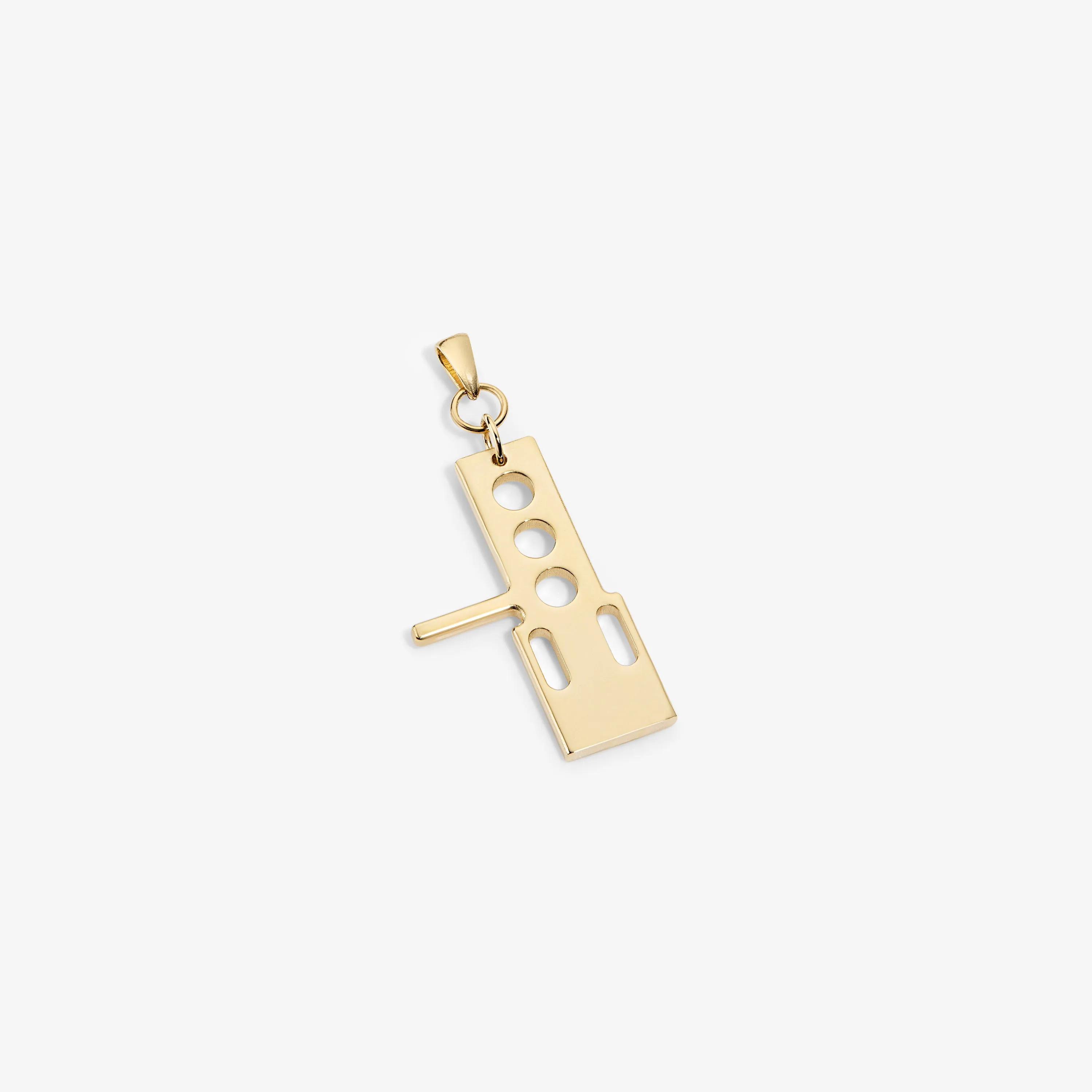 ALD / Technics 14Kt Gold Pendant sold by Aime Leon Dore