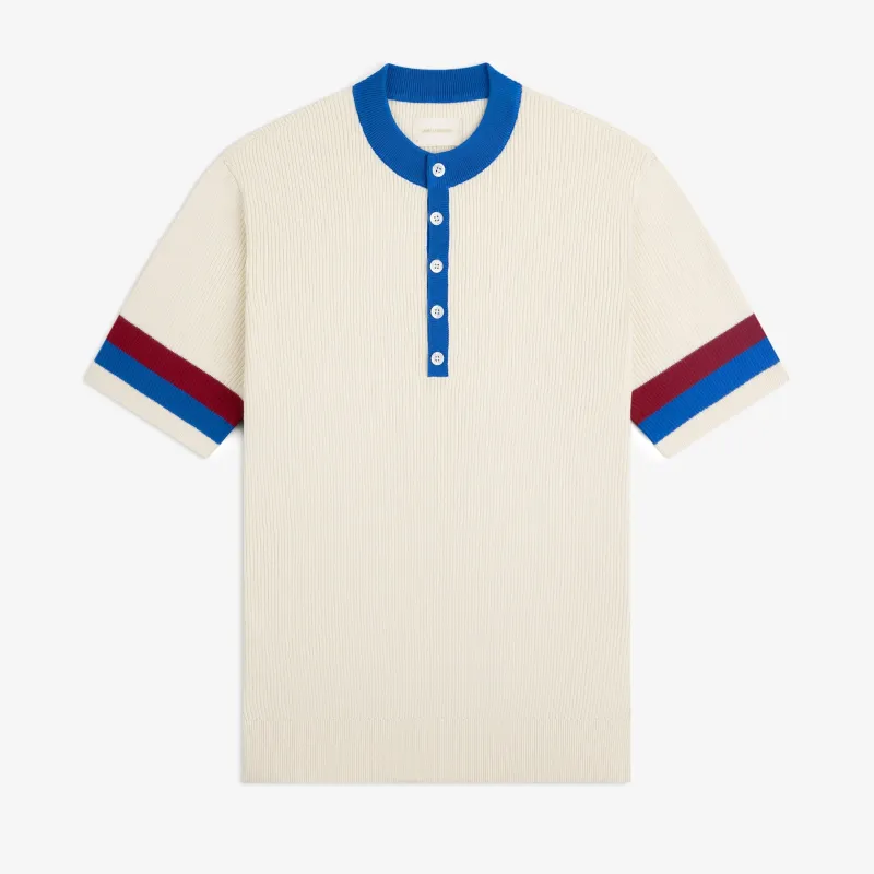 Sport Knit Henley made by Aime Leon Dore